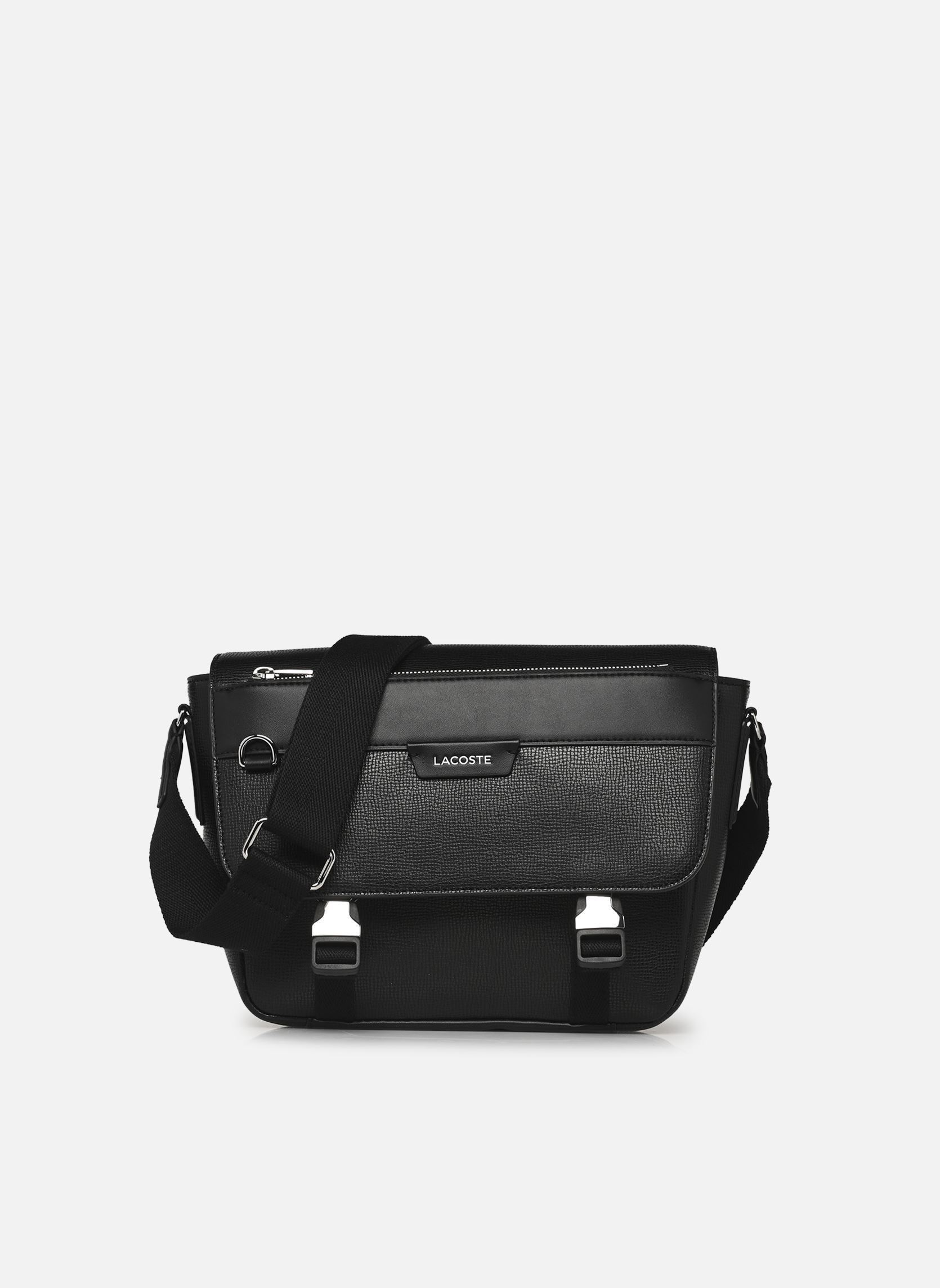 Sac Bandouliere Lacoste Sacoche à rabat Ossian en cuir Unique - vue 3