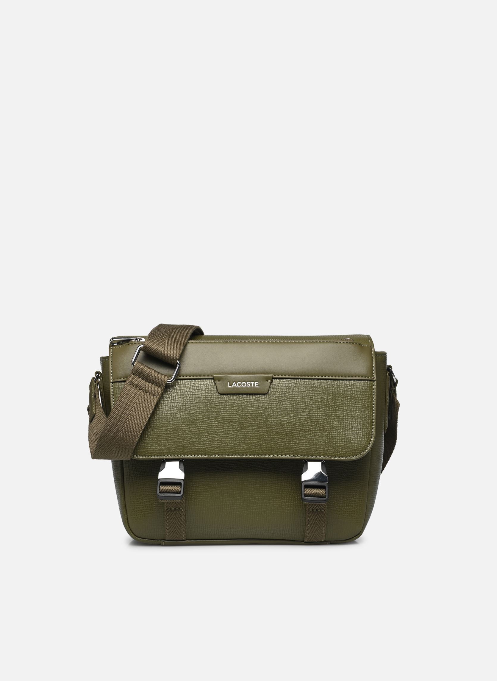 Sac Bandouliere Lacoste Sacoche à rabat Ossian en cuir Unique