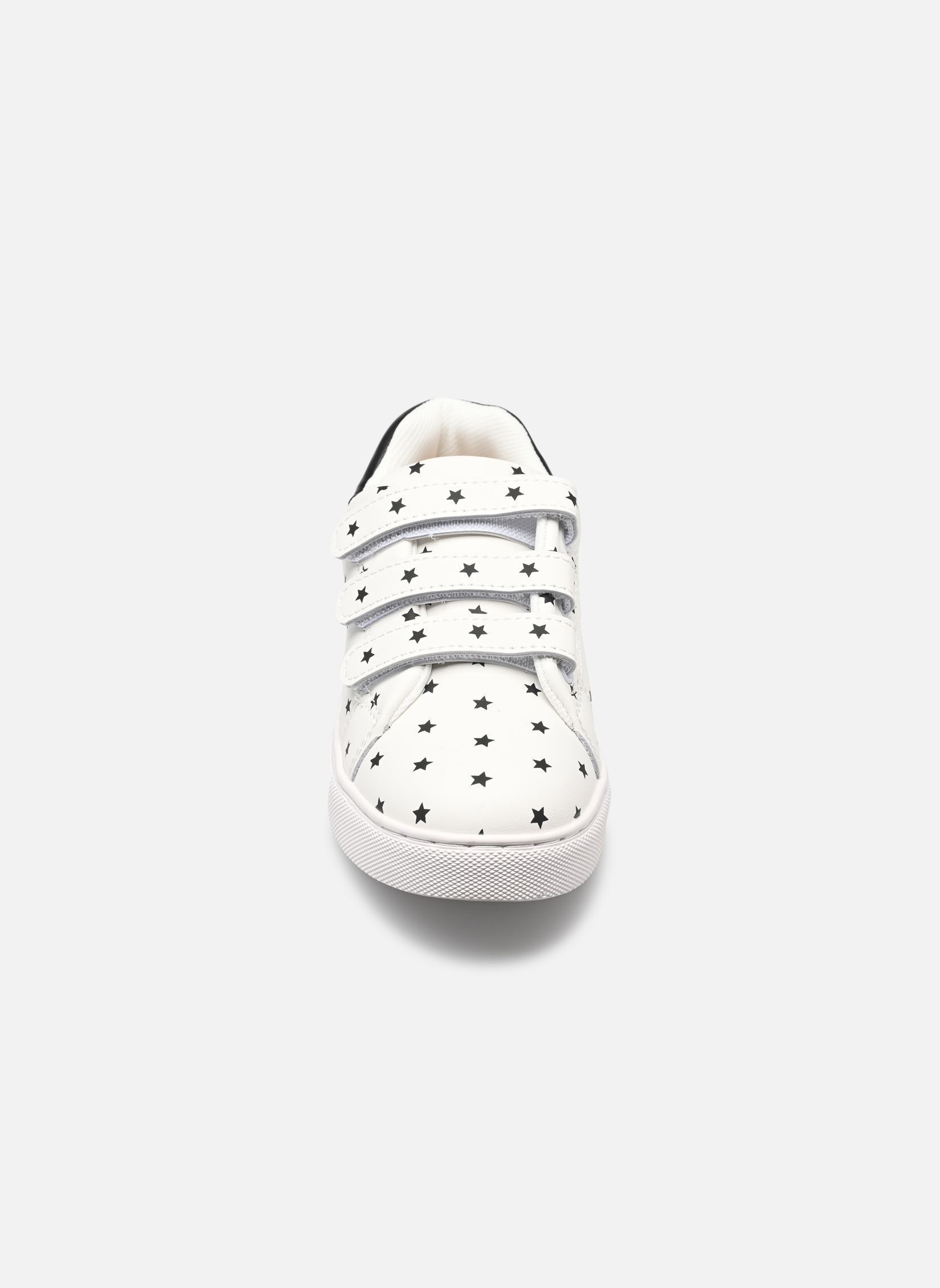 Baskets BASIL NS blanc Bonton Baskets BASIL NS blanc Off White-Black