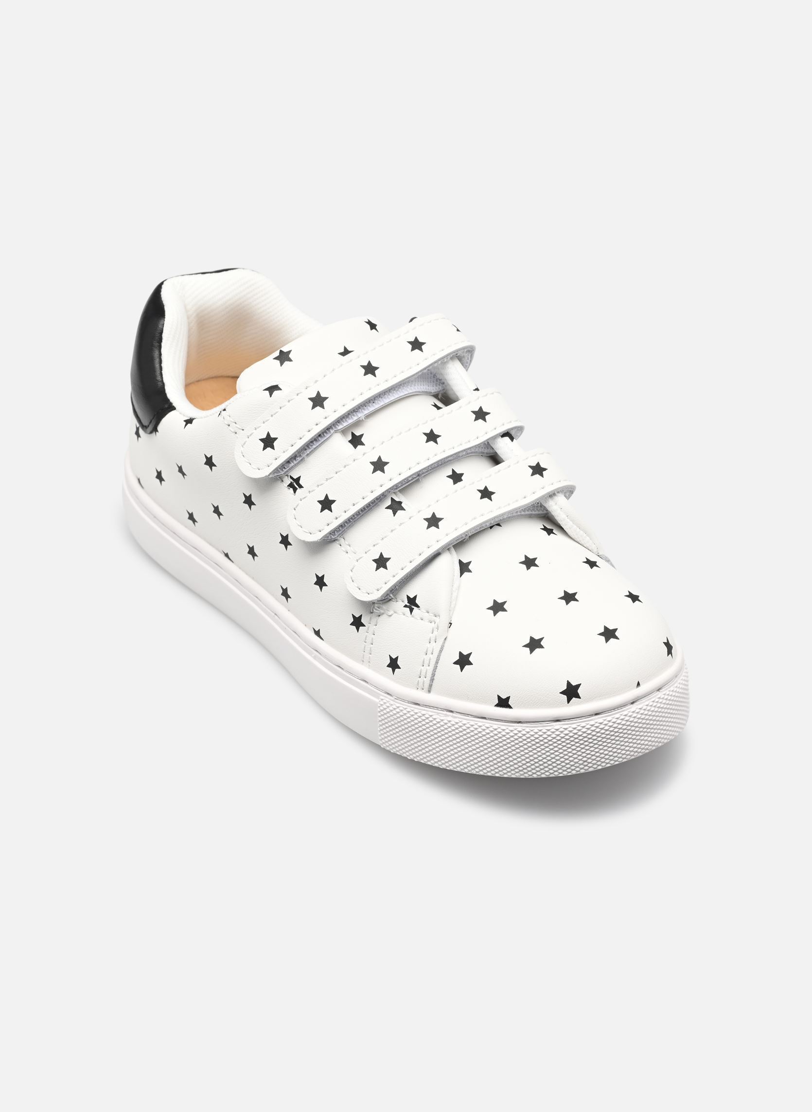 Baskets BASIL NS blanc Bonton Baskets BASIL NS blanc Off White-Black