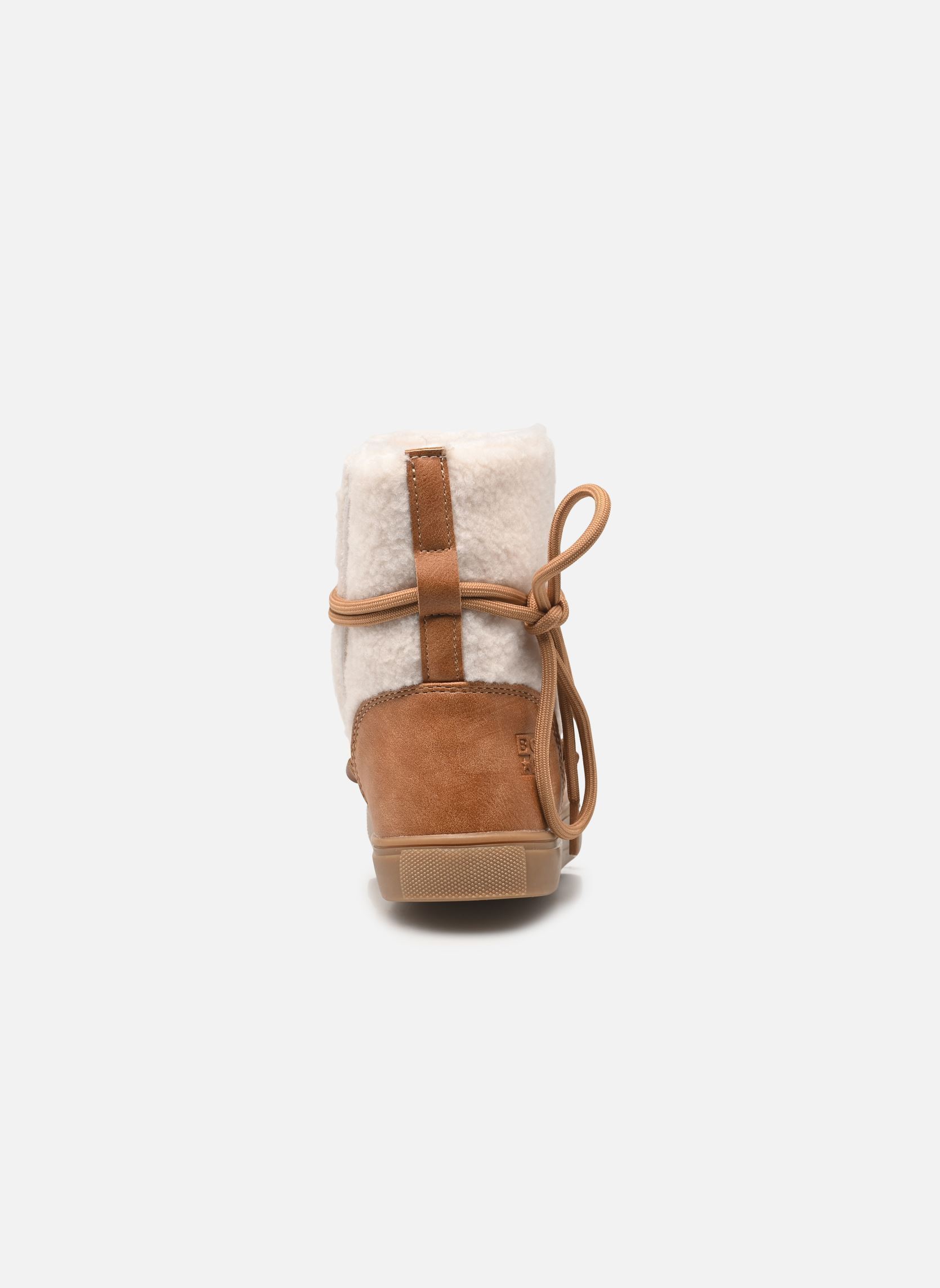 Snowboots BASIL SKIMO meisjes wit Bonton Snowboots BASIL SKIMO meisjes wit Off White-Camel
