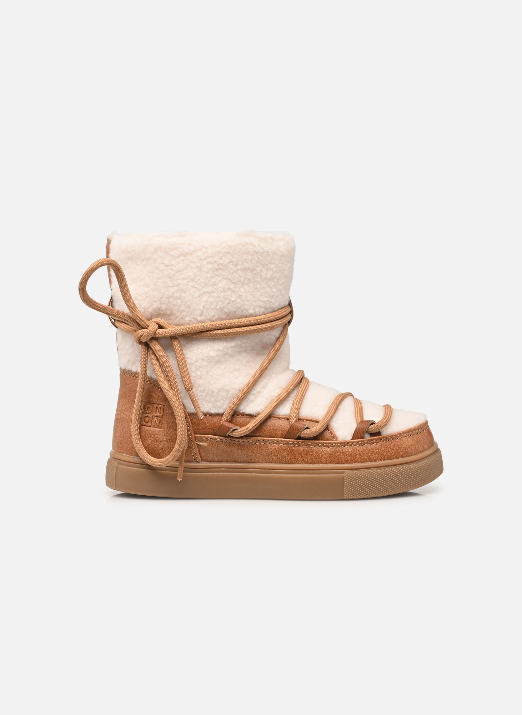 Snowboots BASIL SKIMO meisjes wit Bonton Snowboots BASIL SKIMO meisjes wit Off White-Camel
