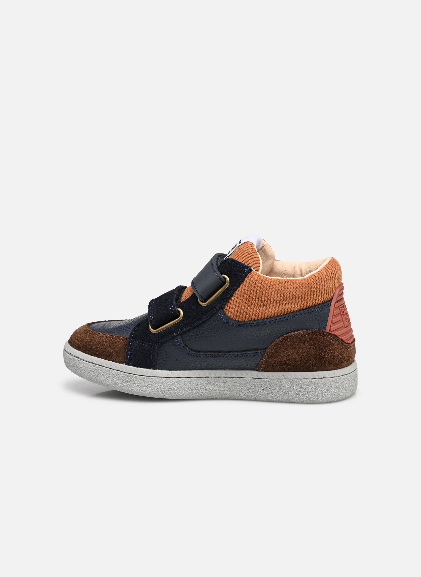 Baskets basses Bt Kix Hi V2 garçon bleu Bonton Baskets basses Bt Kix Hi V2 garçon bleu NAVY-COGNAC