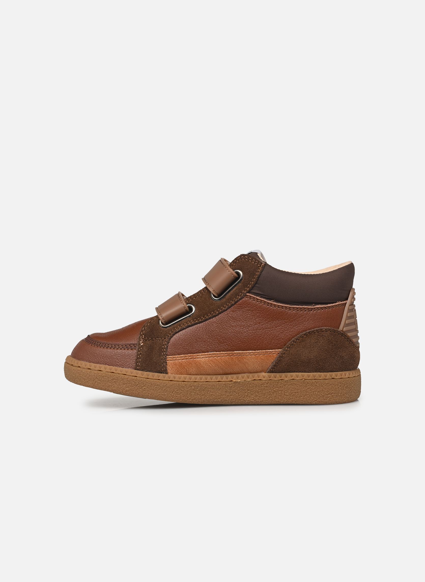 Baskets BT KIX HI V2 garçon marron Bonton Baskets BT KIX HI V2 garçon marron DK CAMEL