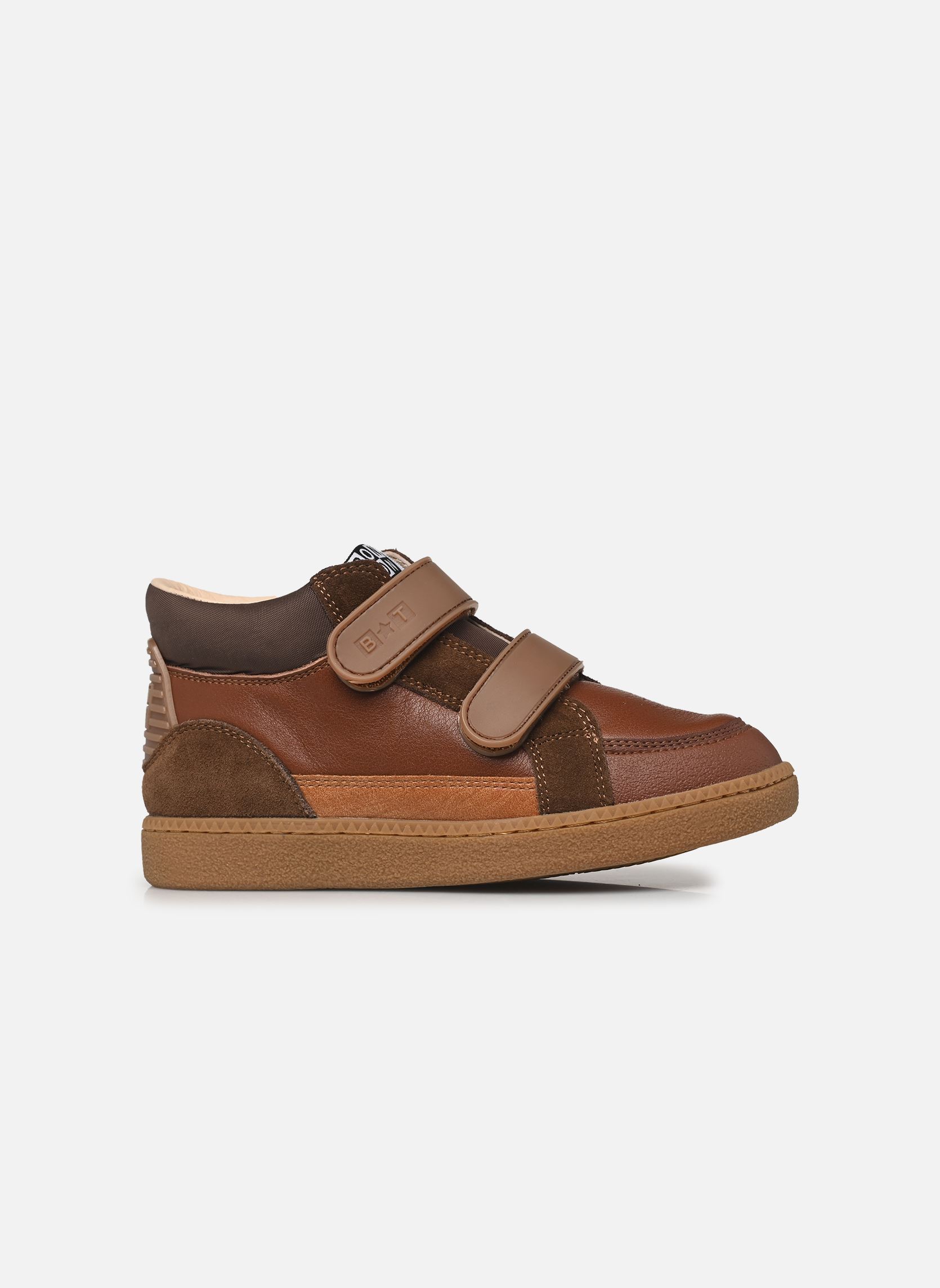 Baskets BT KIX HI V2 garçon marron Bonton Baskets BT KIX HI V2 garçon marron DK CAMEL