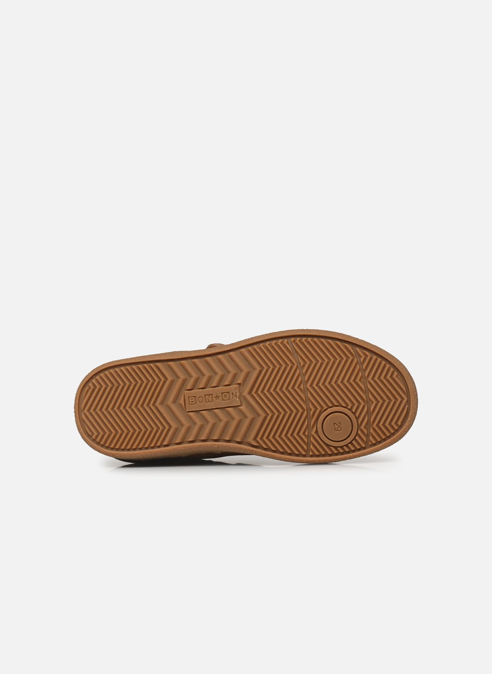 Baskets BT KIX HI V2 garçon marron Bonton Baskets BT KIX HI V2 garçon marron DK CAMEL