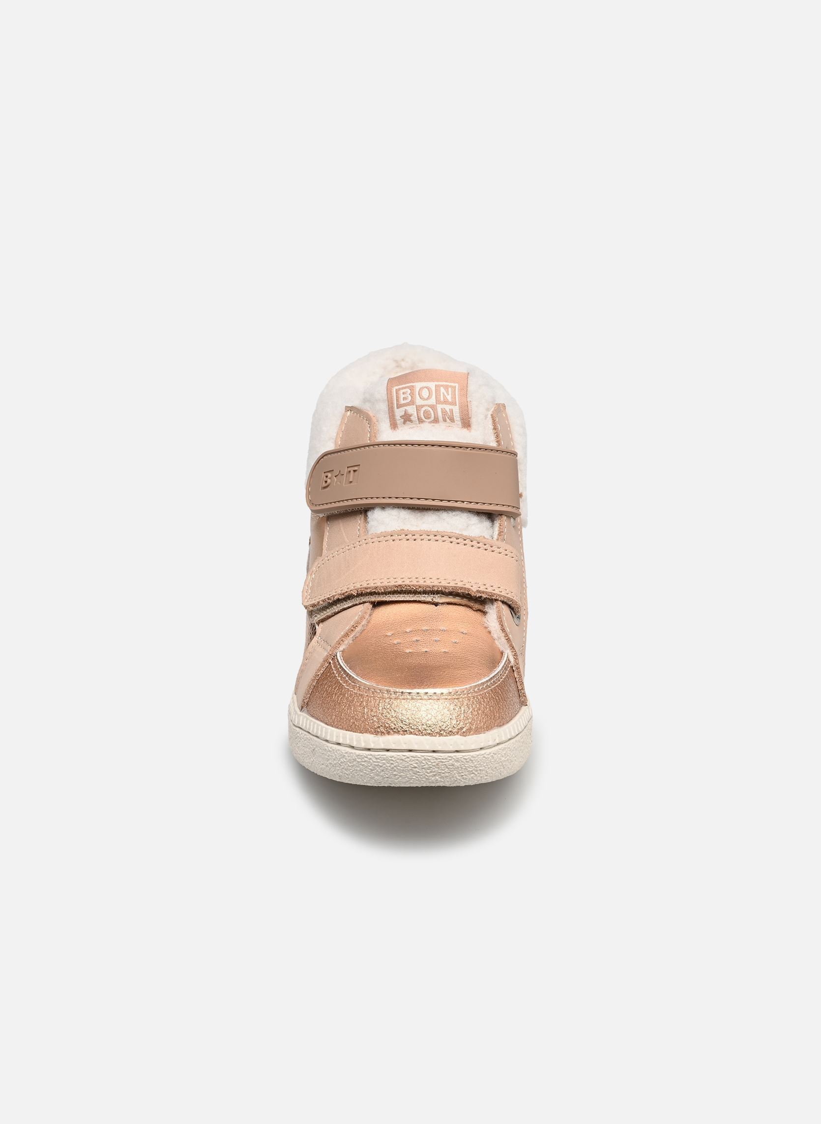 Baskets basses Bt Kix Hi Fur fille rose Bonton Baskets basses Bt Kix Hi Fur fille rose COPPER-LIGHT CAMEL