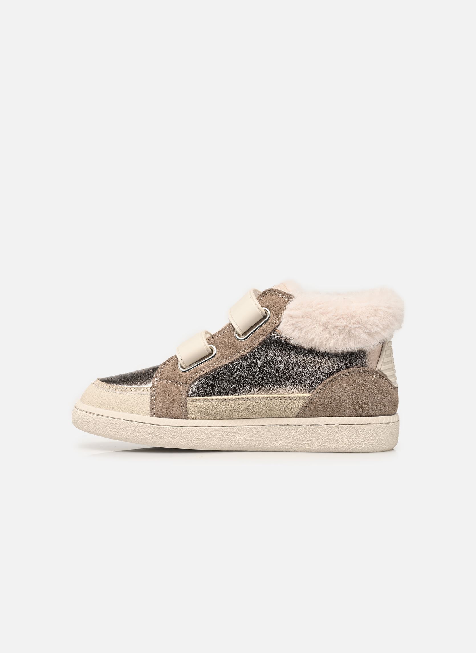 Sneaker BT KIX HI FUR mädchen silber Bonton Sneaker BT KIX HI FUR mädchen silber Antic Gold