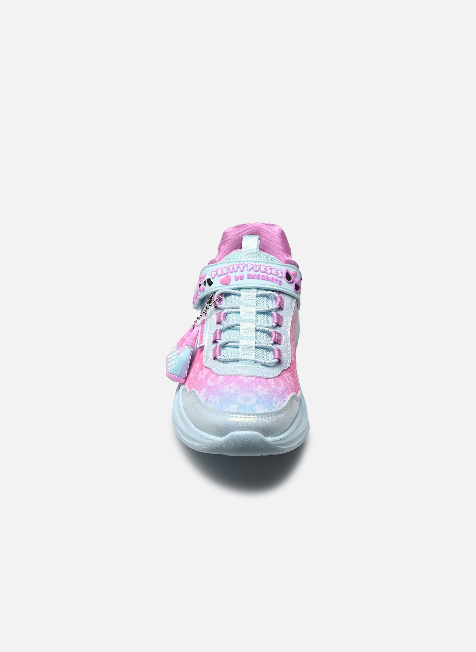 Baskets Power Jams 2.0 fille bleu Skechers Baskets Power Jams 2.0 fille bleu AQMT