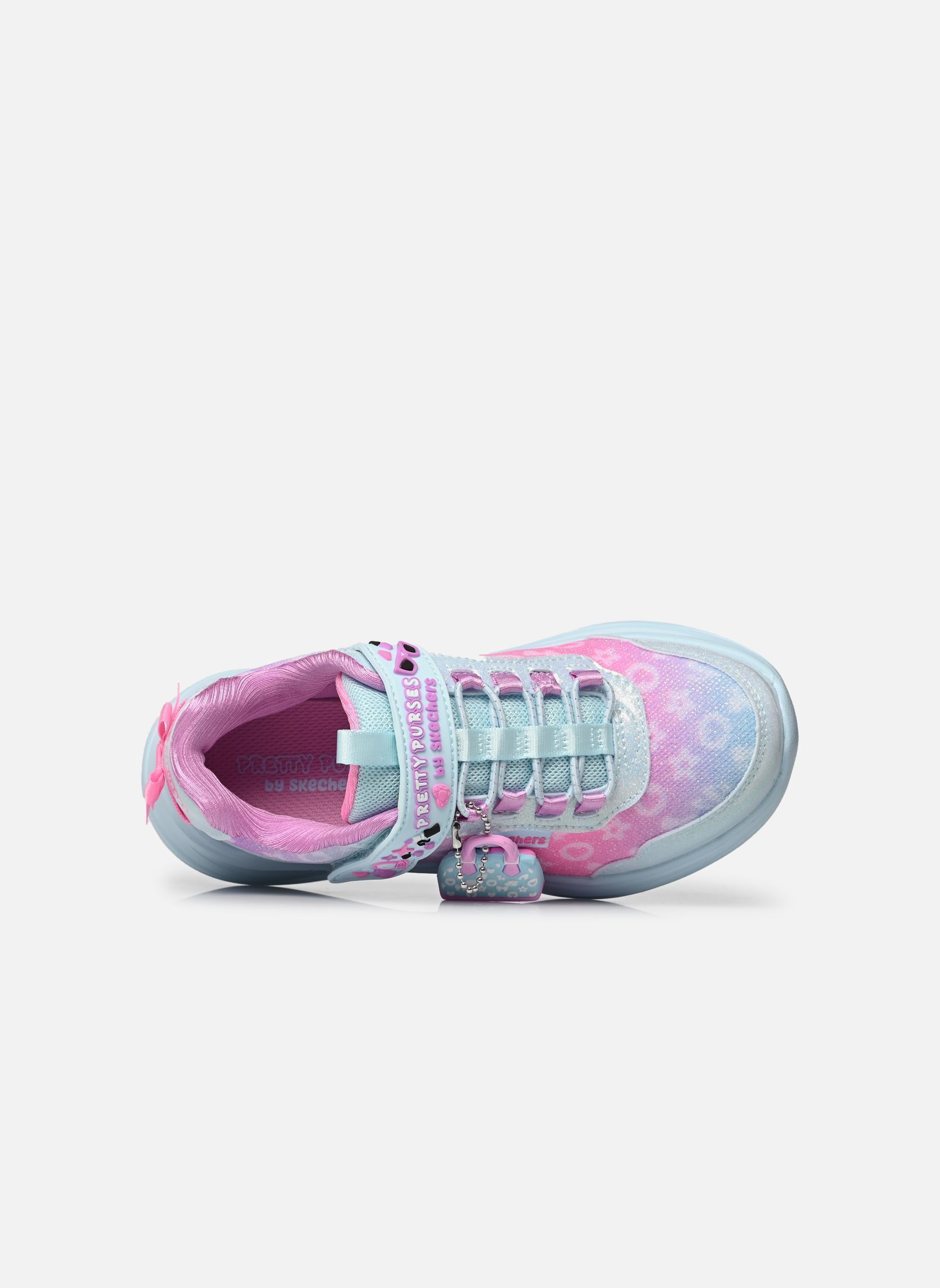 Baskets Power Jams 2.0 fille bleu Skechers Baskets Power Jams 2.0 fille bleu AQMT