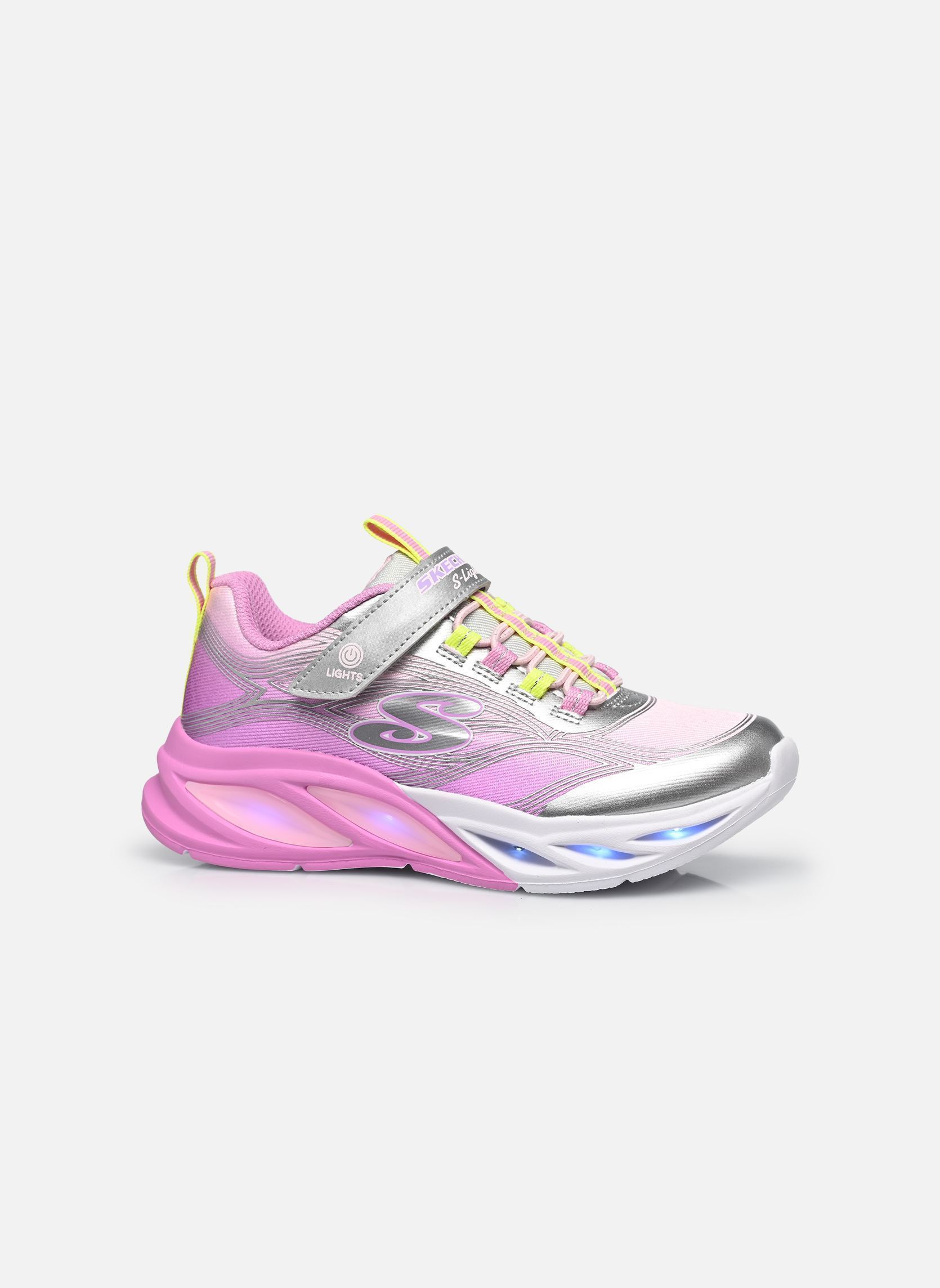 Baskets S-LIGHTS : Cosmic Glow fille rose Skechers Baskets S-LIGHTS : Cosmic Glow fille rose SMLT