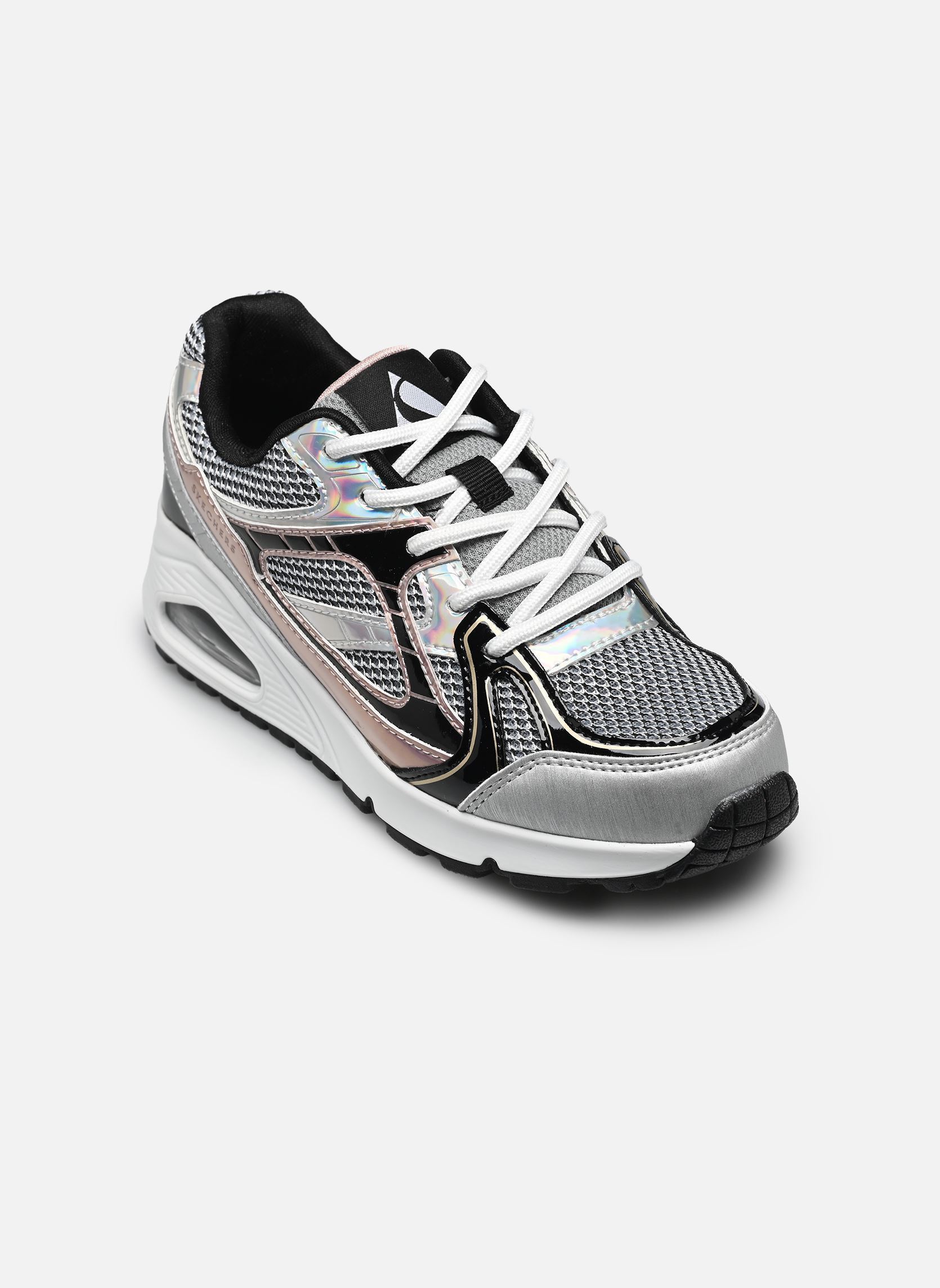 Baskets Skechers Uno Gen1 Platinium Flash pour Enfant