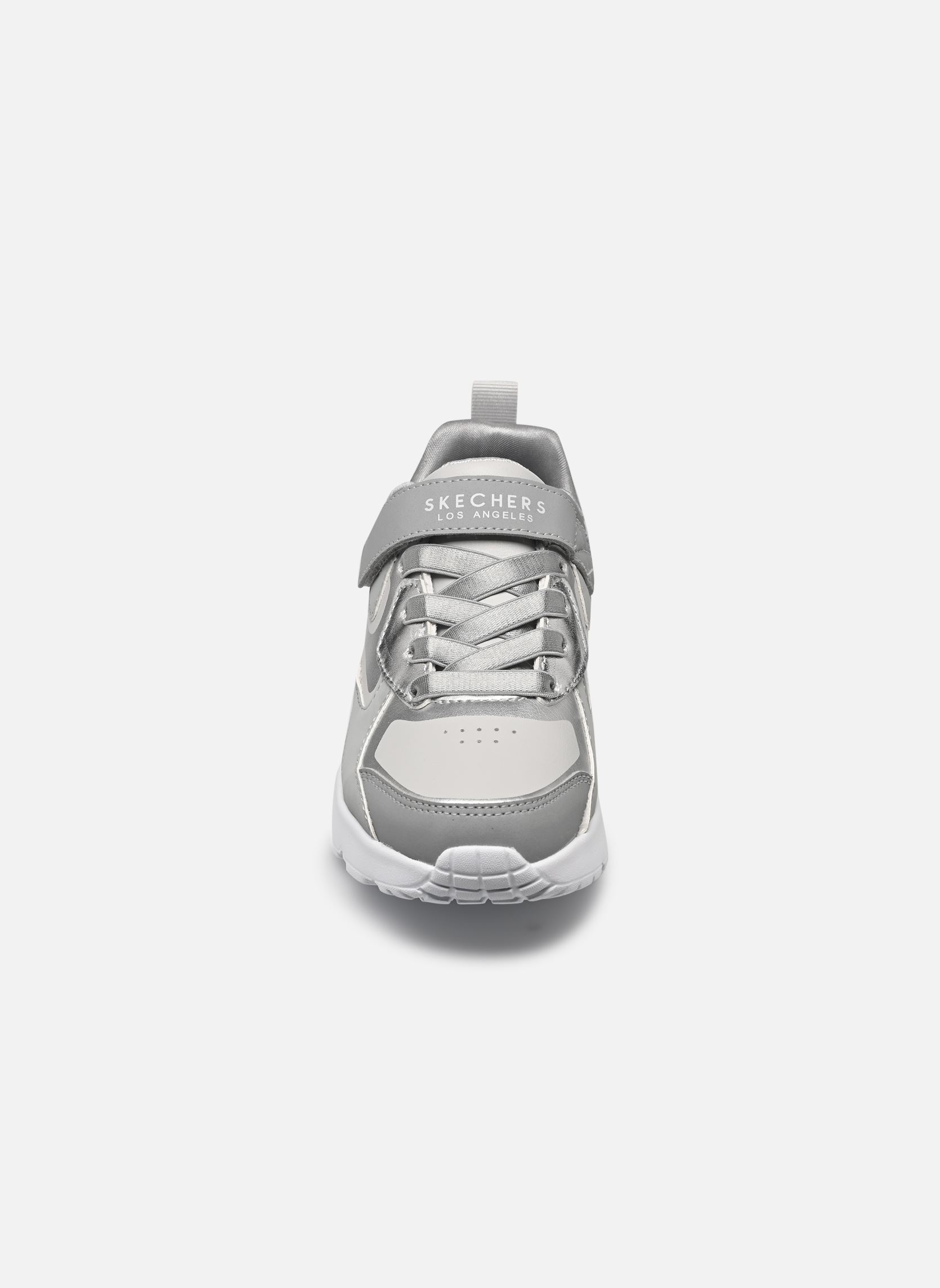 Sneakers Uno Lite - Metallic Burst meisjes zilver Skechers Sneakers Uno Lite - Metallic Burst meisjes zilver GYSL