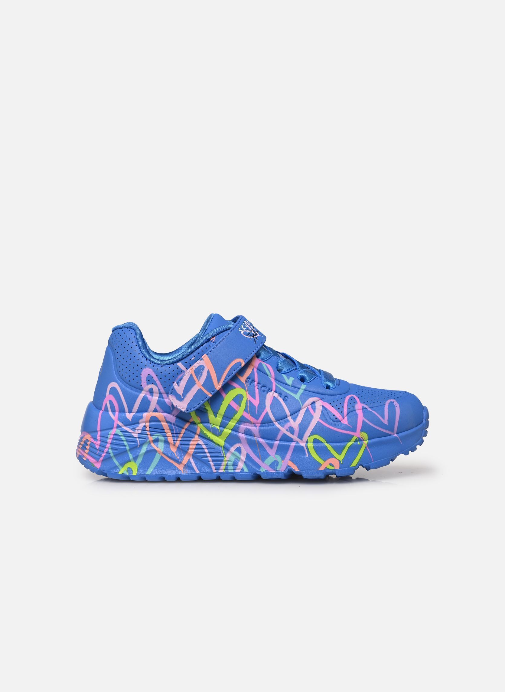 Sneakers Uno Lite - Love Levitate Goldcrown meisjes blauw Skechers Sneakers Uno Lite - Love Levitate Goldcrown meisjes blauw BLMT