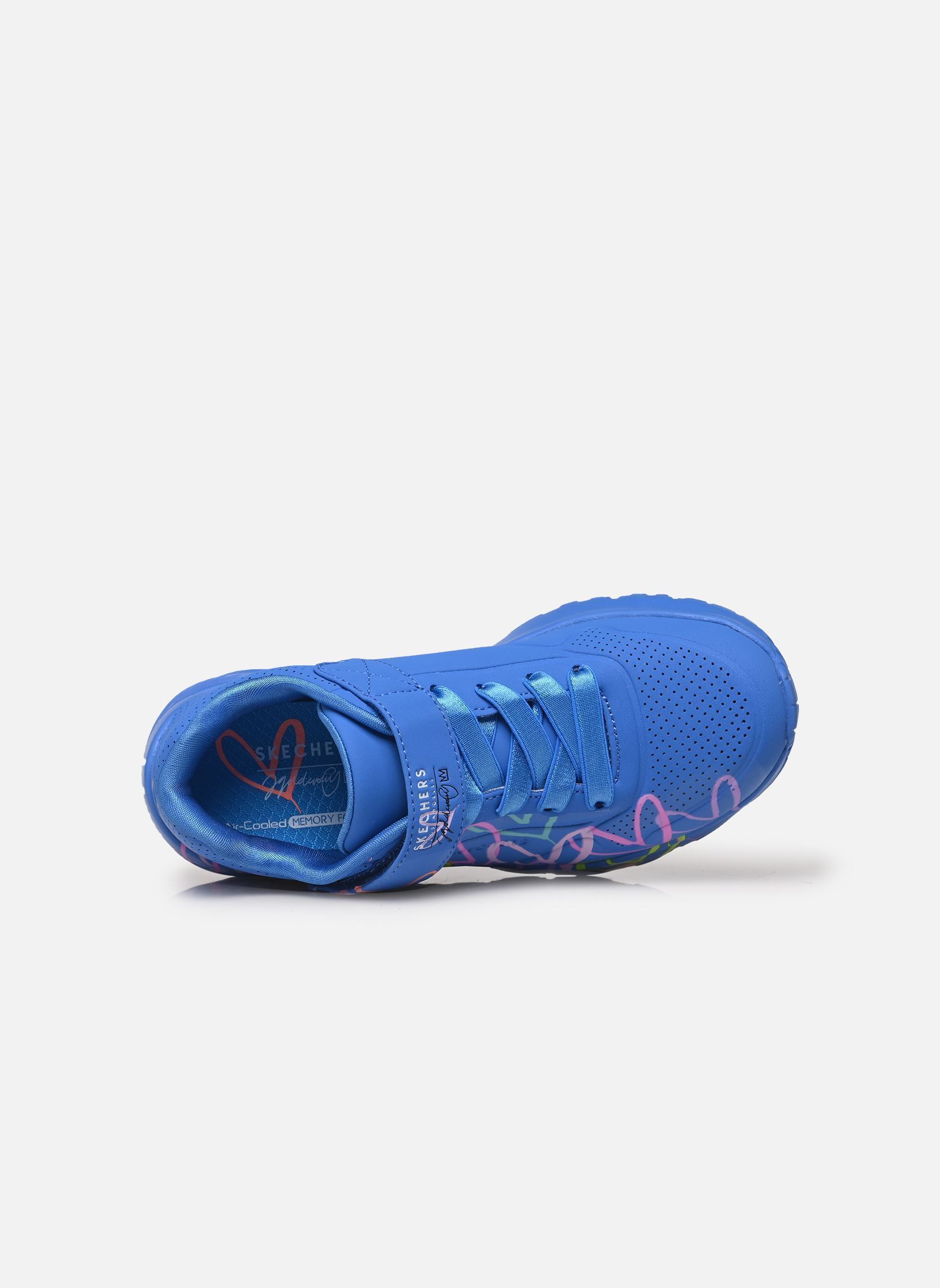 Sneakers Uno Lite - Love Levitate Goldcrown meisjes blauw Skechers Sneakers Uno Lite - Love Levitate Goldcrown meisjes blauw BLMT