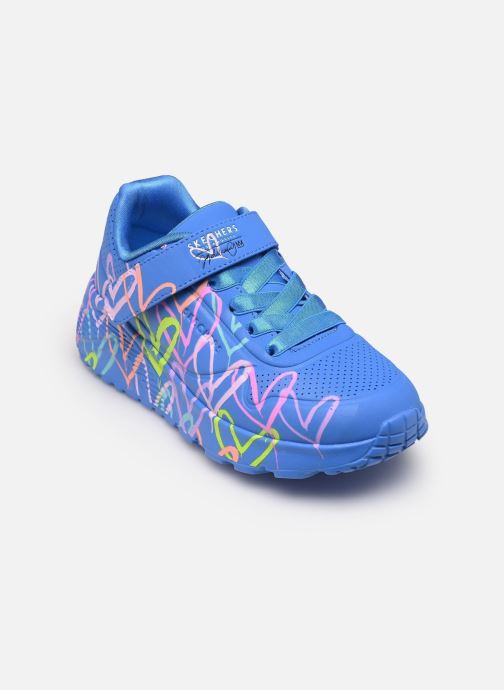Skechers Sneakers Uno Lite - Love Levitate Goldcrown bambina blu