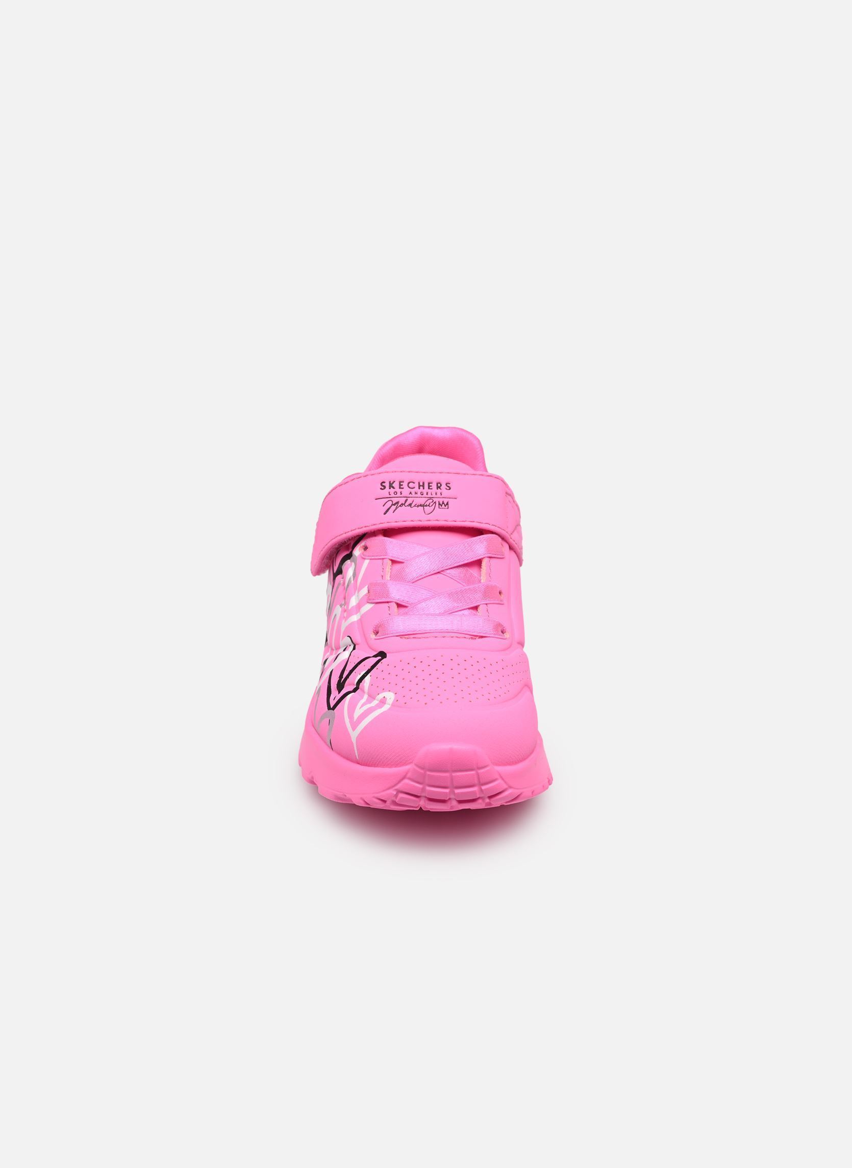 Baskets Uno Lite - Love Levitate Goldcrown 2 fille rose Skechers Baskets Uno Lite - Love Levitate Goldcrown 2 fille rose HPMT