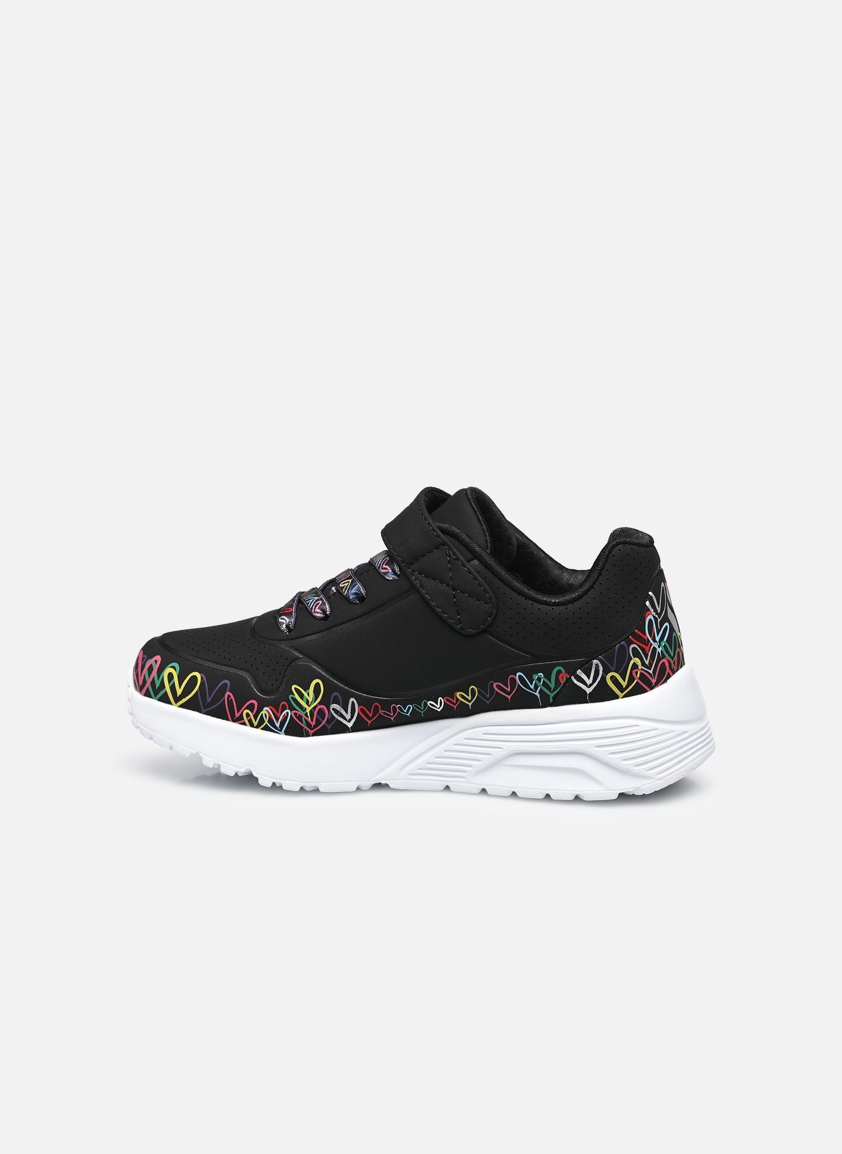 Sneaker Uno Lite - Heart Craze Goldcrown mädchen schwarz Skechers Sneaker Uno Lite - Heart Craze Goldcrown mädchen schwarz BKMT