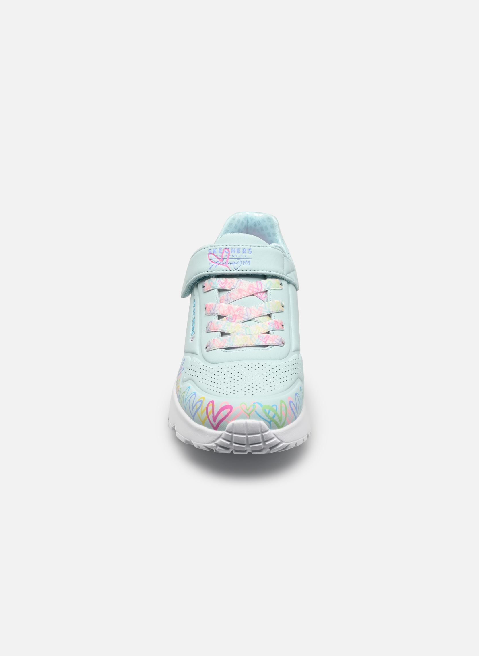 Baskets Uno Lite - Heart Craze Goldcrown fille vert Skechers Baskets Uno Lite - Heart Craze Goldcrown fille vert LBMT
