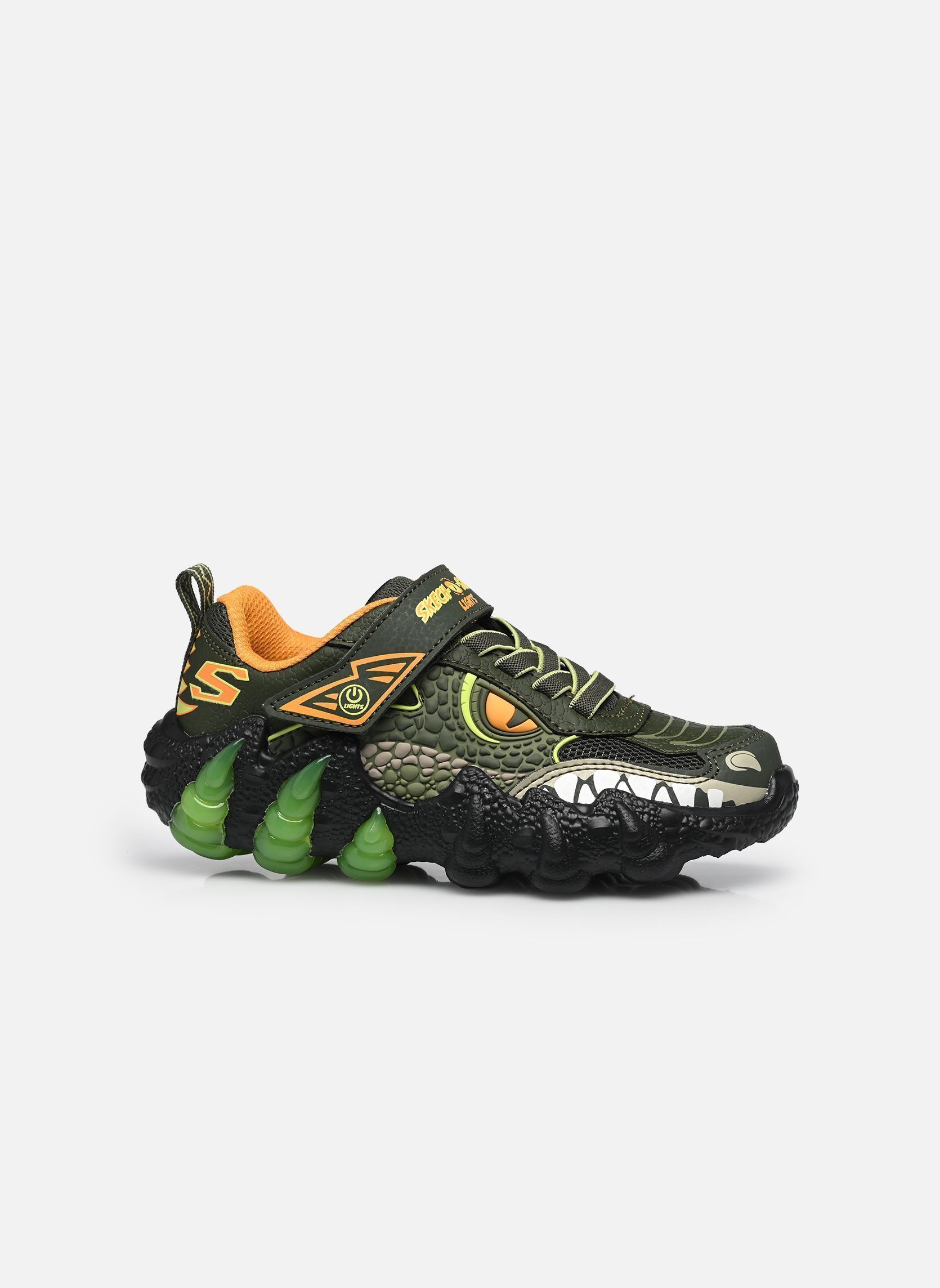 Baskets Skech-o-Saurus Lights 2.0 garçon vert Skechers Baskets Skech-o-Saurus Lights 2.0 garçon vert OLV
