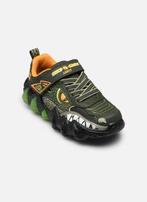 Baskets Skech-o-Saurus Lights 2.0 garçon vert
