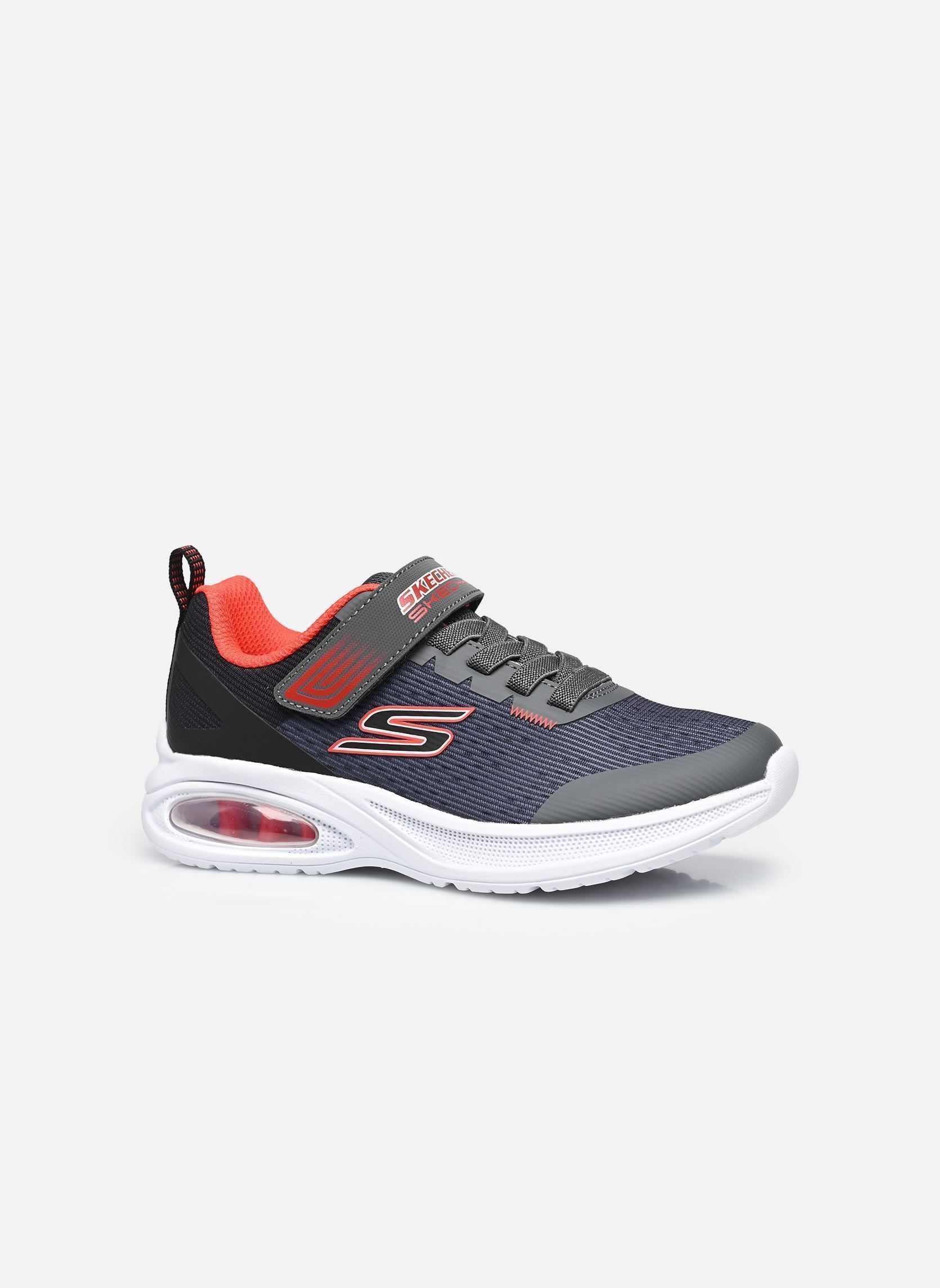 Baskets Microspec Max Advance-Squad-P garçon gris Skechers Baskets Microspec Max Advance-Squad-P garçon gris CCBK
