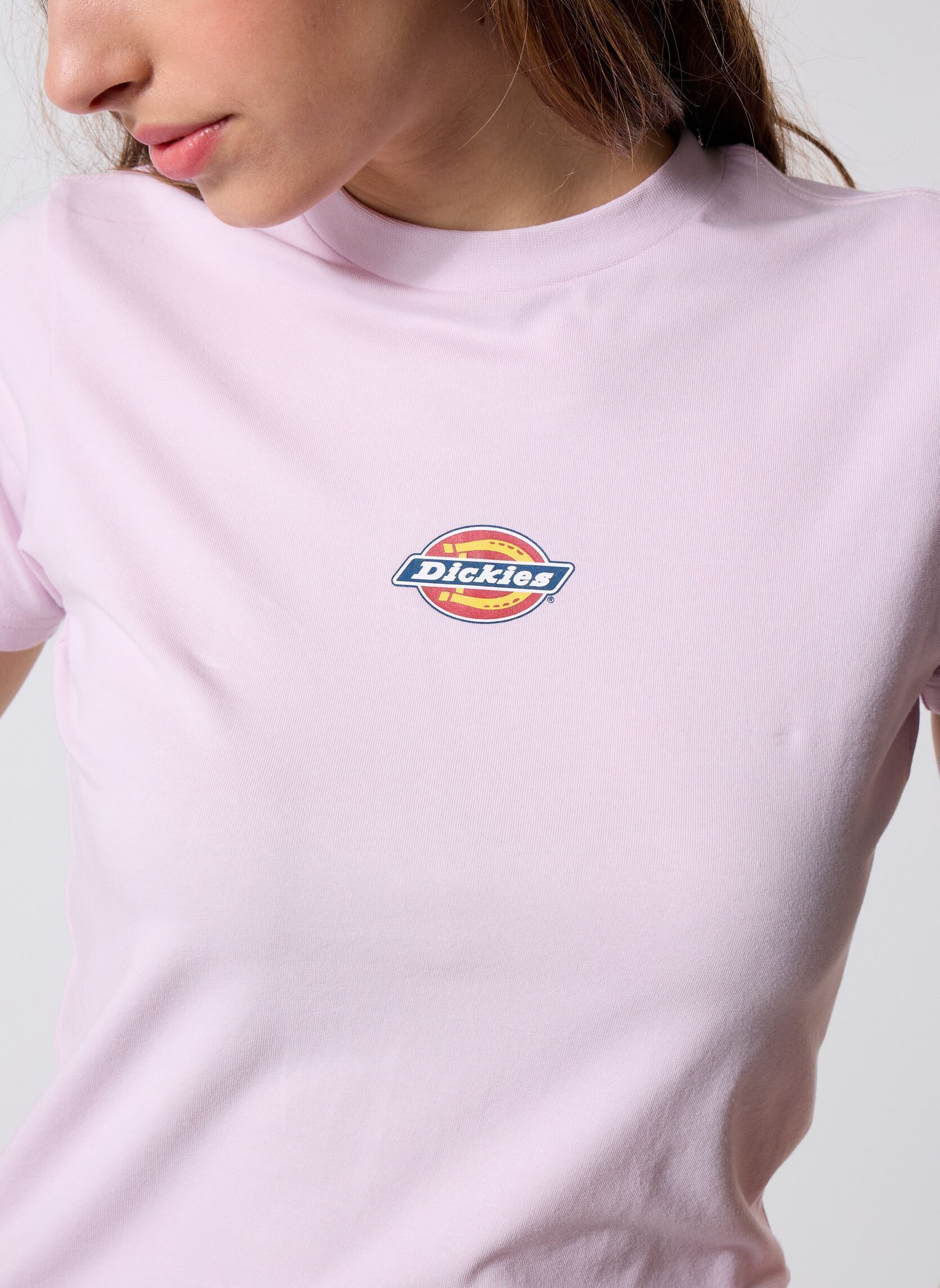 Camisetas de manga corta Maple Valley Reg Tee W mujer rosa Dickies Camisetas de manga corta Maple Valley Reg Tee W mujer rosa WINSOME ORCHID