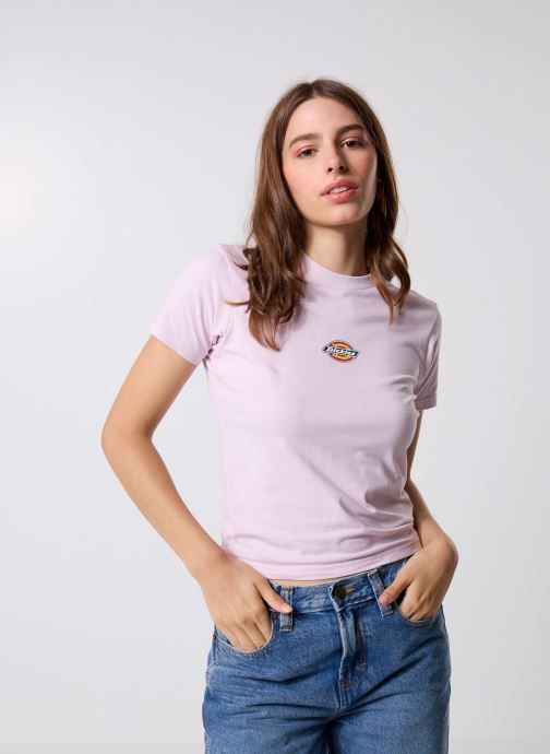 Dickies Tee-shirts manches courtes Maple Valley Reg Tee W femme rose