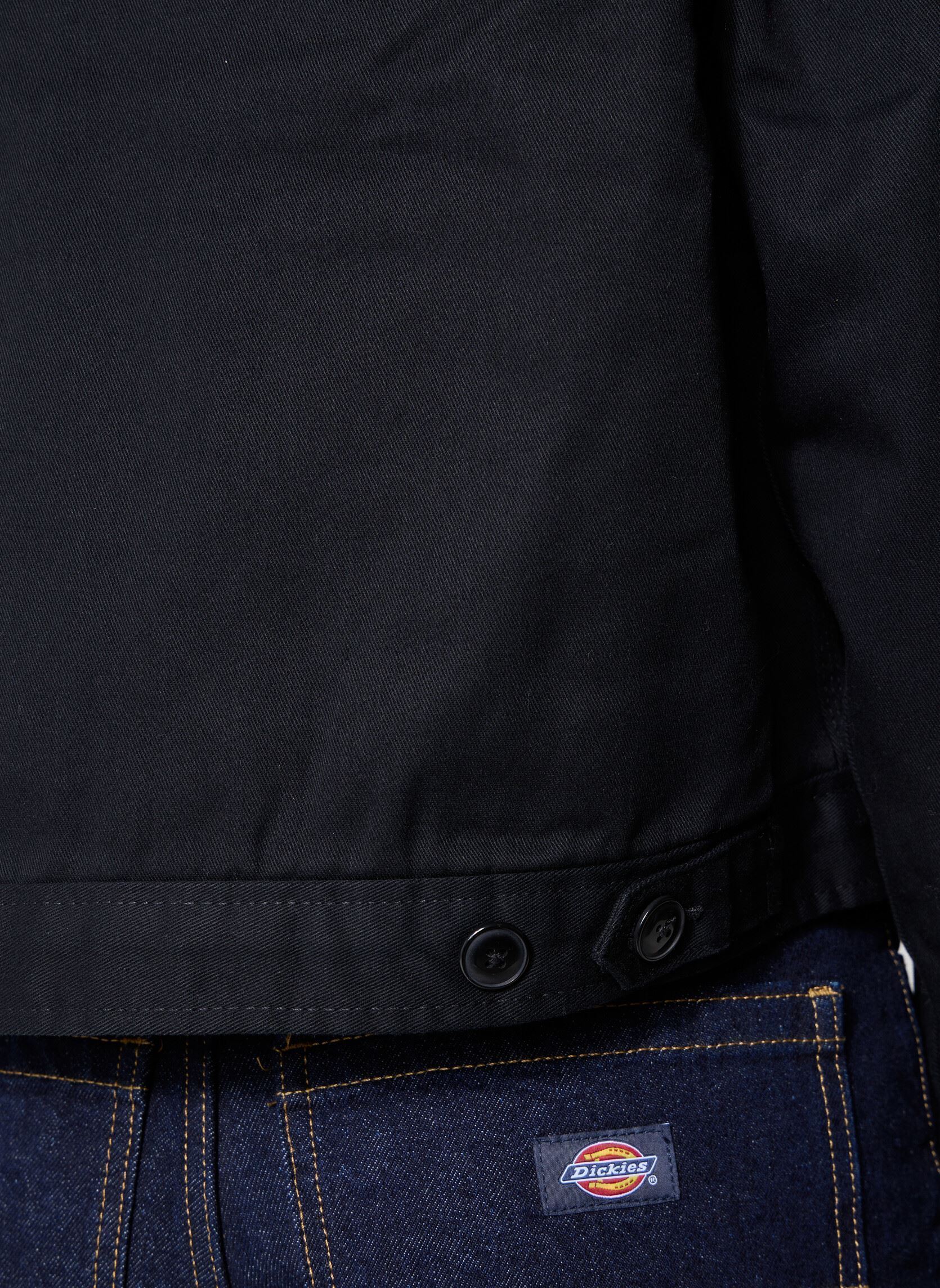 Vestes Lined Eisenhower Crop W femme noir Dickies Vestes Lined Eisenhower Crop W femme noir REC BLACK