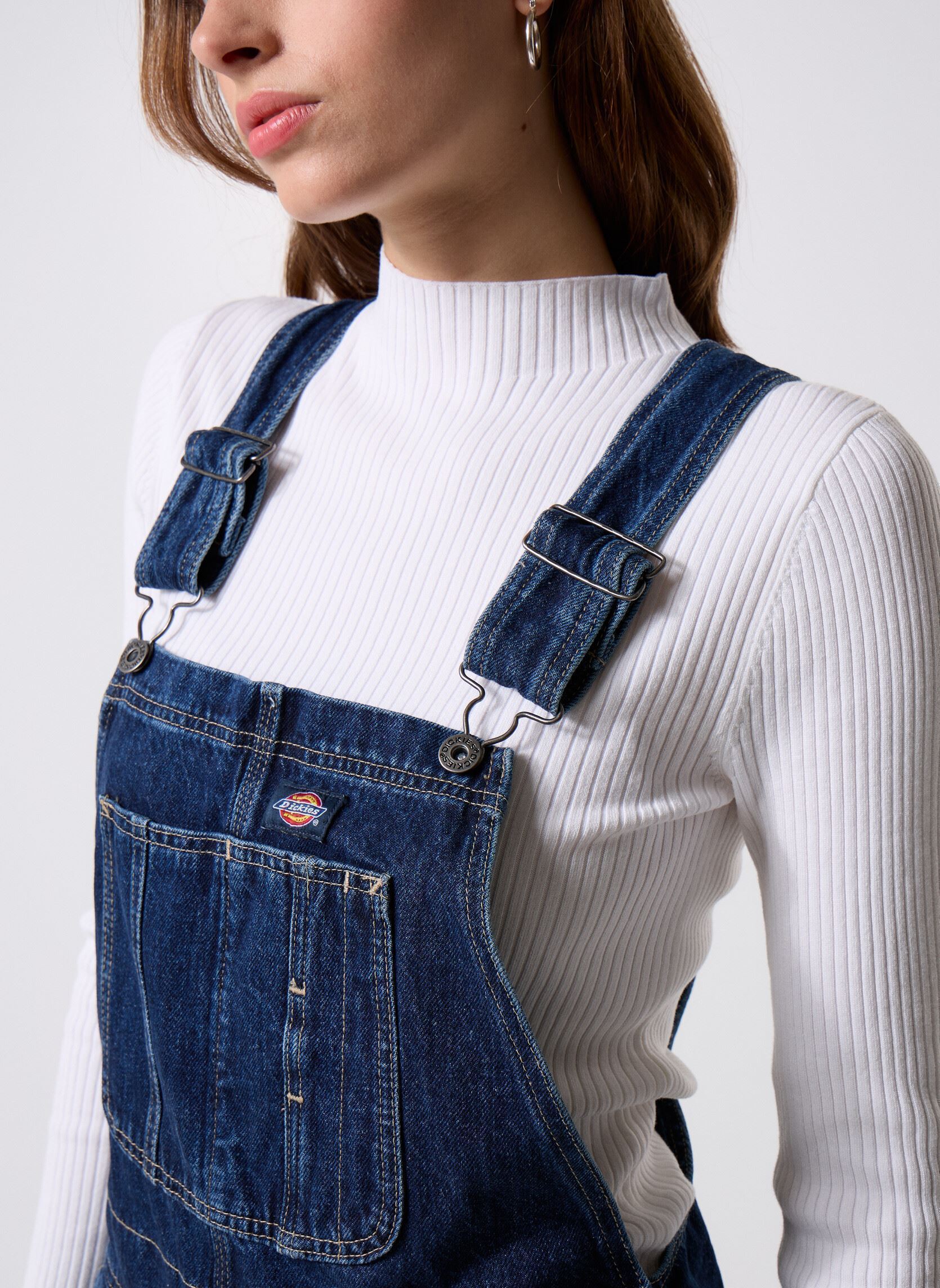 Salopettes Mechanic Bib W femme bleu Dickies Salopettes Mechanic Bib W femme bleu DARK INDIGO