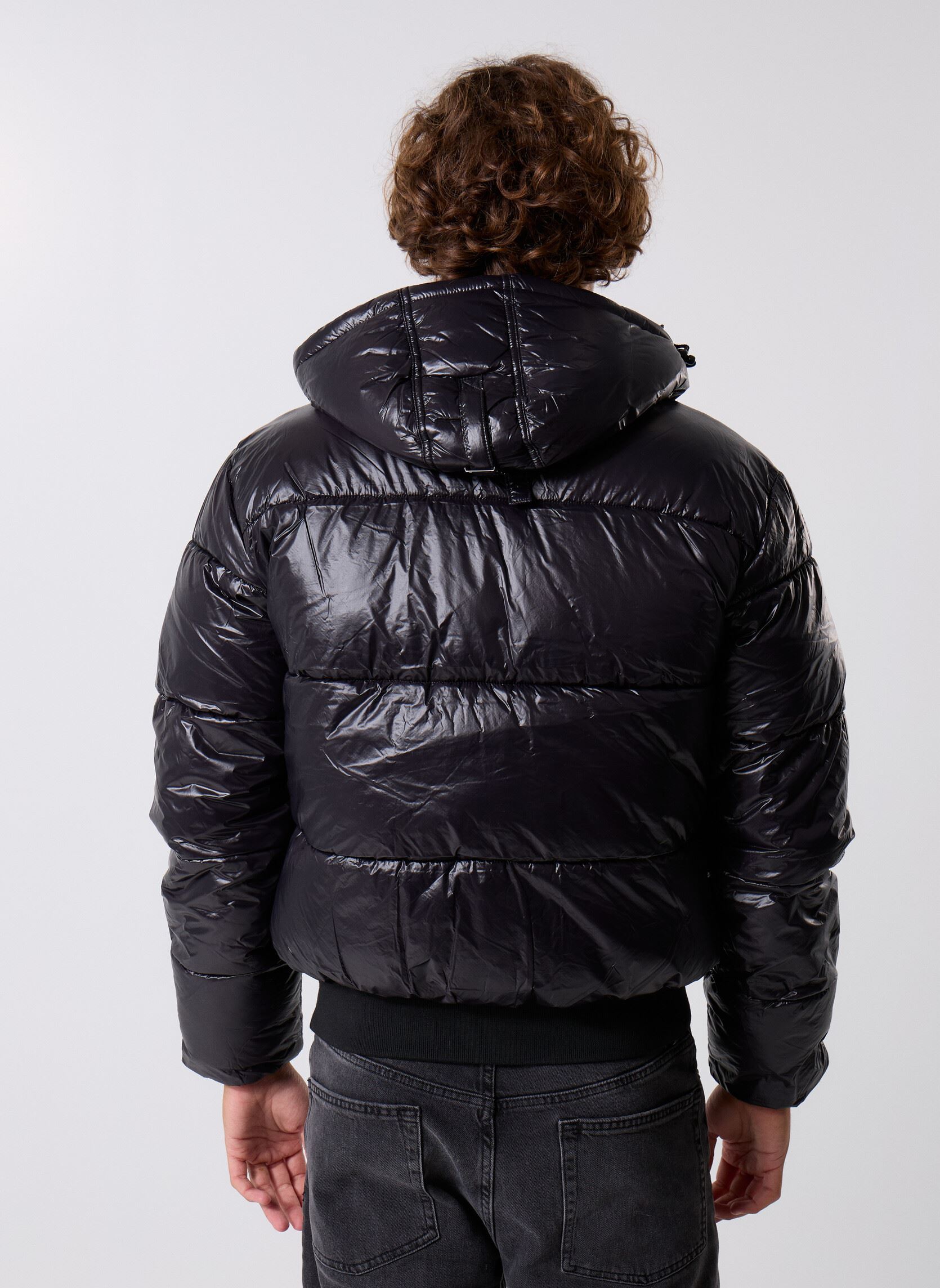 Doudounes Doudoune Brillante Rib Schott COLUSA homme noir Schott Doudounes Doudoune Brillante Rib Schott COLUSA homme noir BLACK