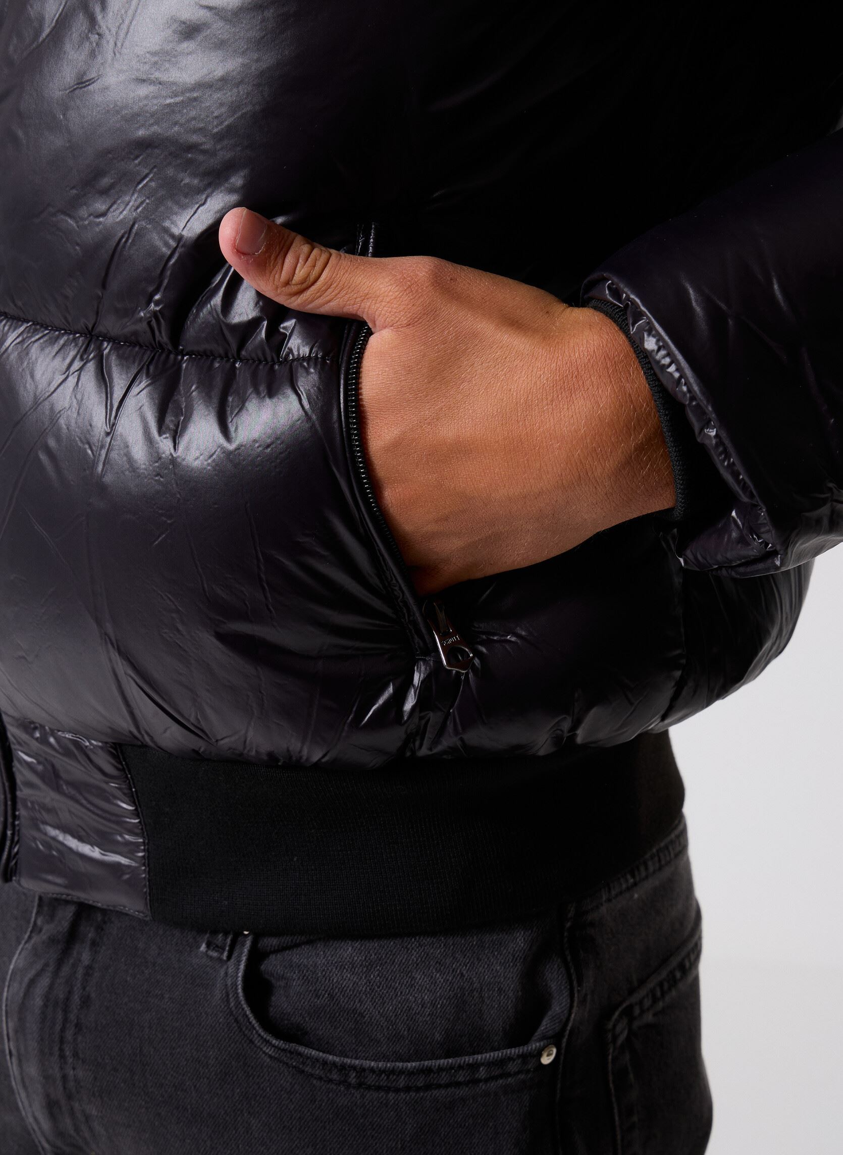 Doudounes Doudoune Brillante Rib Schott COLUSA homme noir Schott Doudounes Doudoune Brillante Rib Schott COLUSA homme noir BLACK
