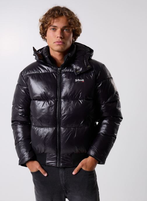 Schott Daunenjacken Doudoune Brillante Rib Schott COLUSA herren schwarz