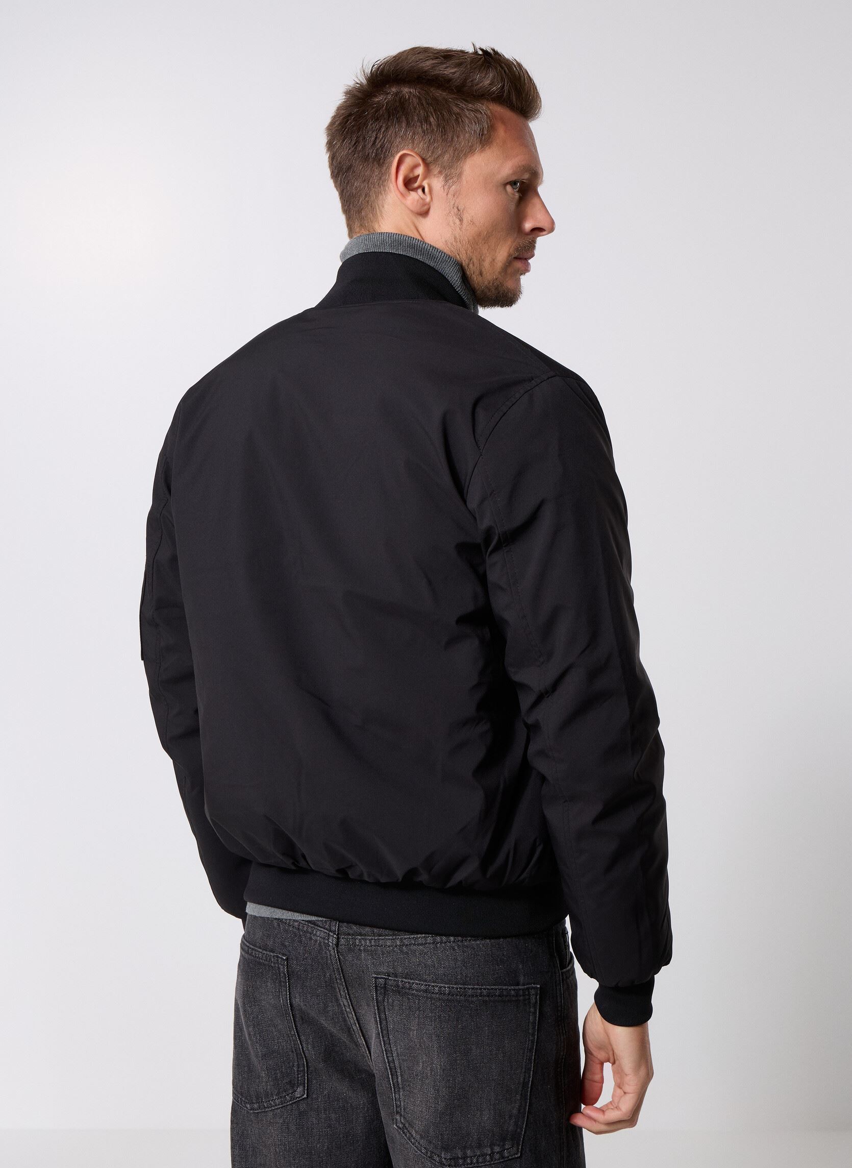 Blousons Blouson Bombers Schott DENIS homme noir Schott Blousons Blouson Bombers Schott DENIS homme noir BLACK