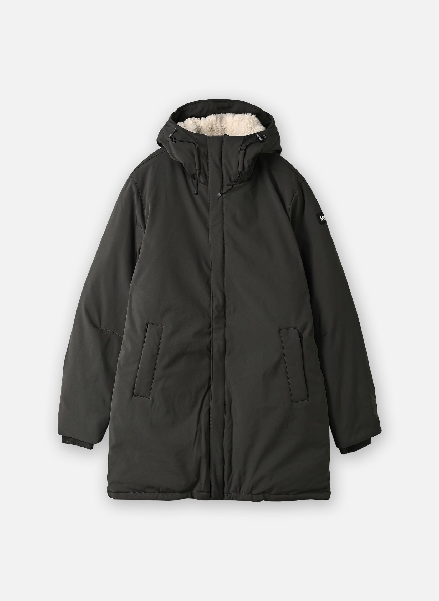Parkas Parka Doublure Doudoune Schott ELJIN homme vert Schott Parkas Parka Doublure Doudoune Schott ELJIN homme vert DARK KAKI