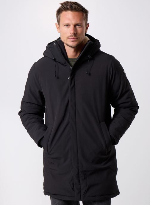 Schott Parkas Parka Doublure Doudoune Schott ELJIN homme noir