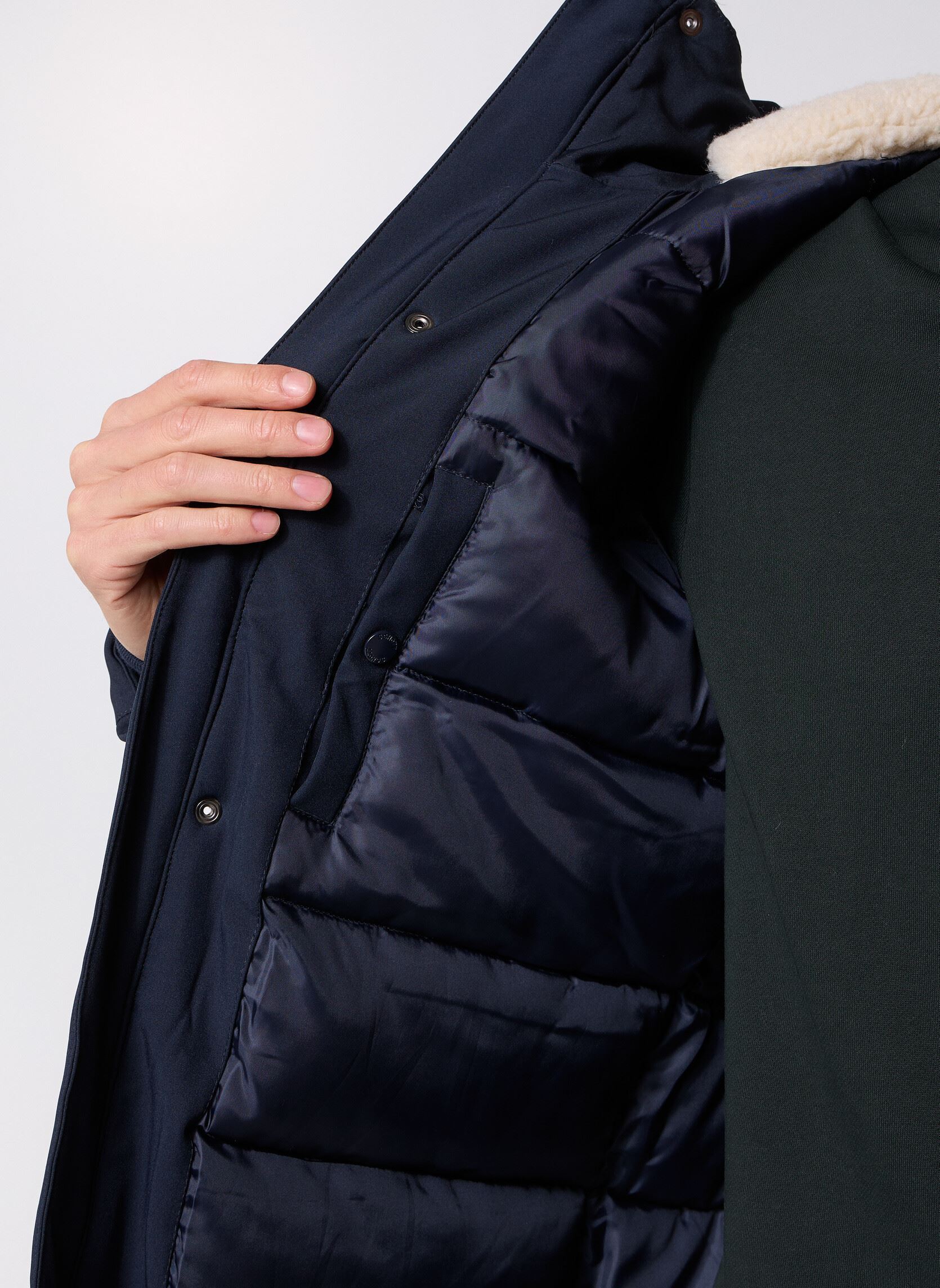 Parkas Parka Doublure Doudoune Schott ELJIN homme bleu Schott Parkas Parka Doublure Doudoune Schott ELJIN homme bleu NAVY
