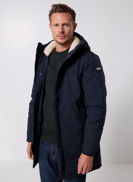 Schott Parkas Parka Doublure Doudoune Schott ELJIN herren blau