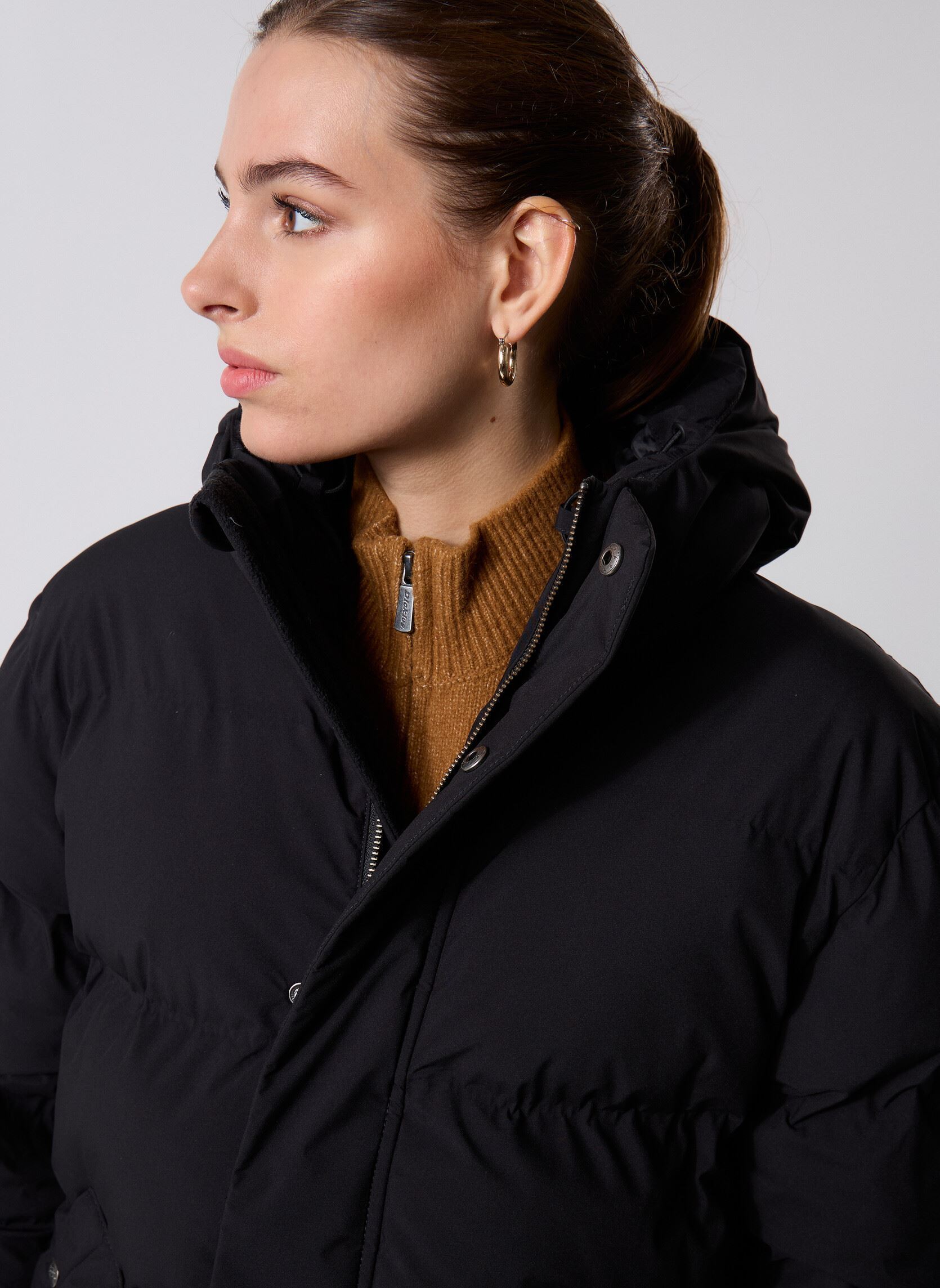 Daunenjacken Eagleville Hooded Puffer W damen schwarz Dickies Daunenjacken Eagleville Hooded Puffer W damen schwarz BLACK
