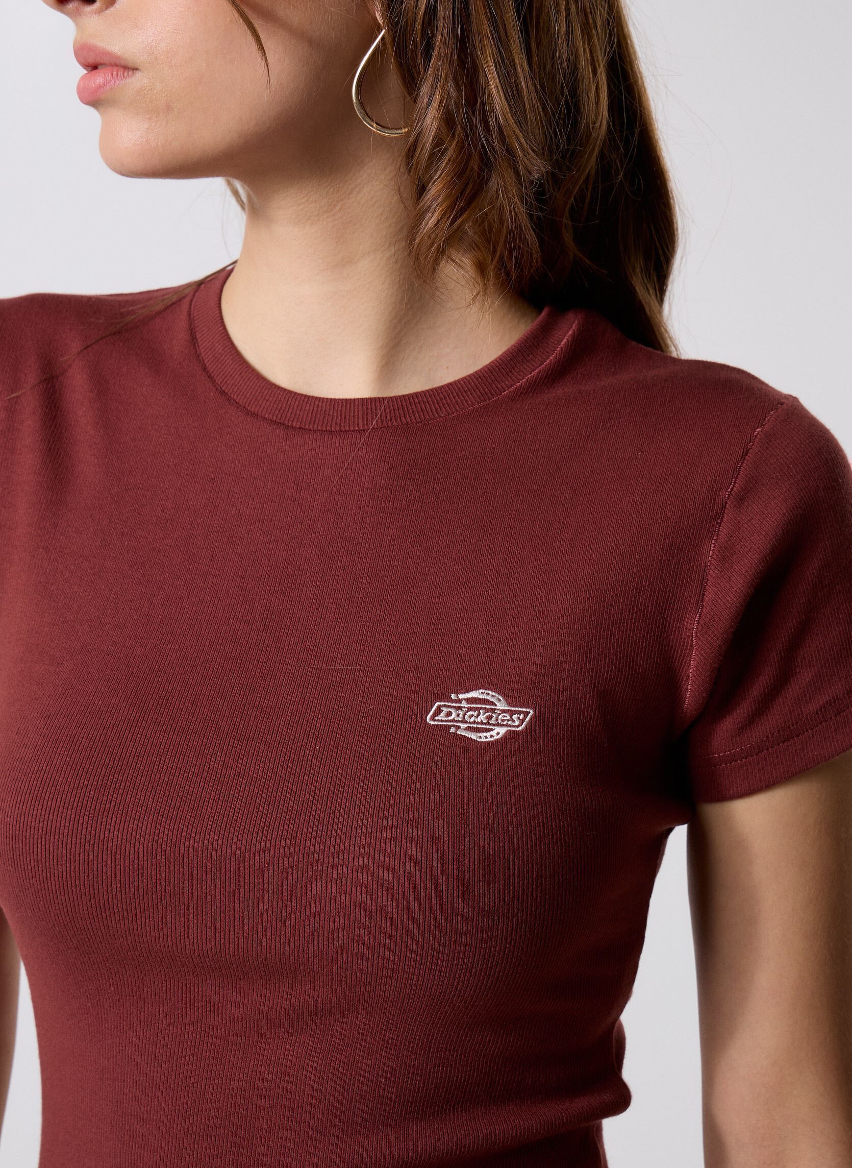 Kurzarm-T-Shirts Gladeville Tee Ss W damen bordeaux Dickies Kurzarm-T-Shirts Gladeville Tee Ss W damen bordeaux ANDORRA