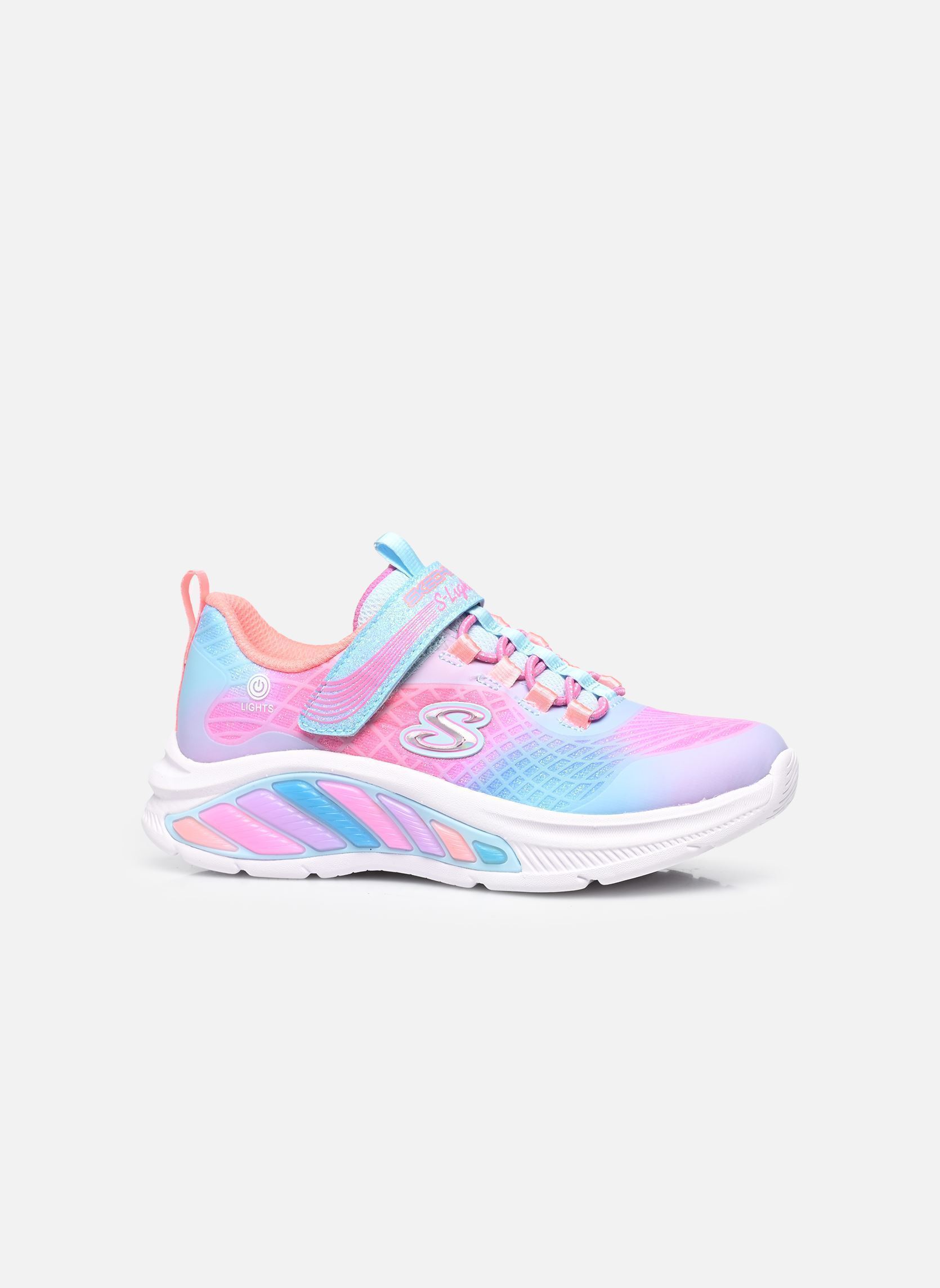 Baskets S-LIGHTS : Rainbow Cruisers fille multicolore Skechers Baskets S-LIGHTS : Rainbow Cruisers fille multicolore LBMT