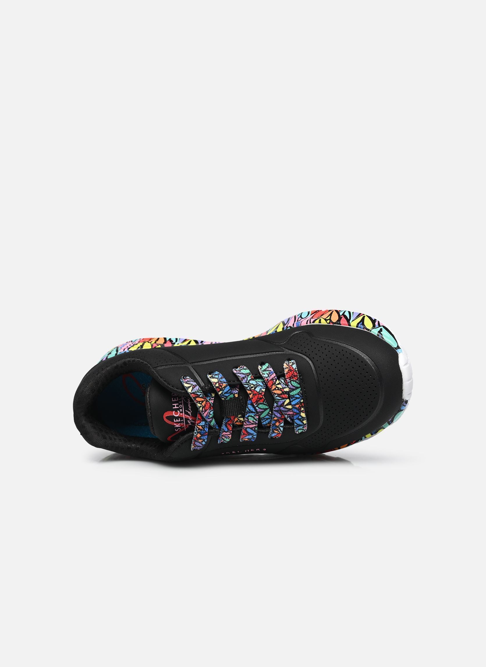 Baskets Uno Lite - Subtle Love Goldcrown fille noir Skechers Baskets Uno Lite - Subtle Love Goldcrown fille noir BKMT
