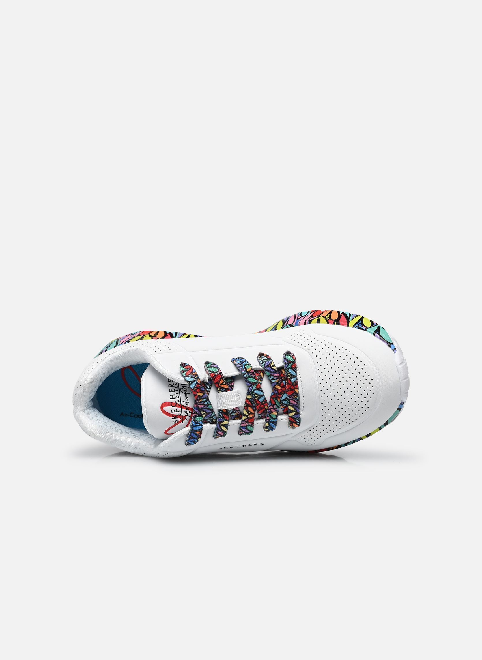 Baskets Uno Lite - Subtle Love Goldcrown fille blanc Skechers Baskets Uno Lite - Subtle Love Goldcrown fille blanc WMLT