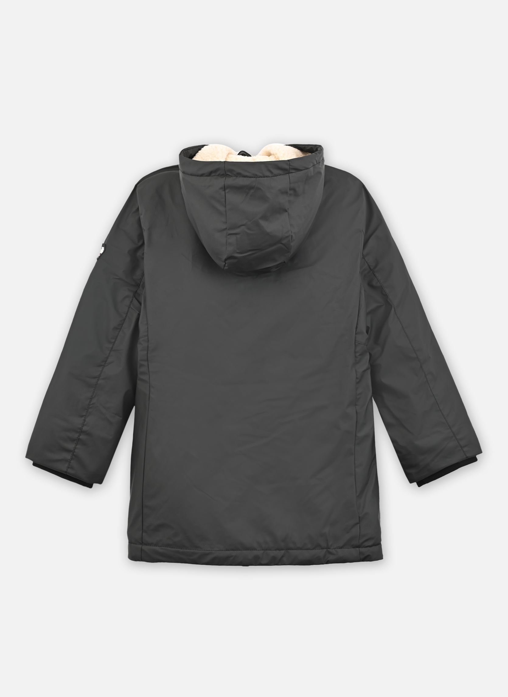 Mantels Parka Capuche Double Sherpa Kid Schott J zwart Schott Mantels Parka Capuche Double Sherpa Kid Schott J zwart BLACK