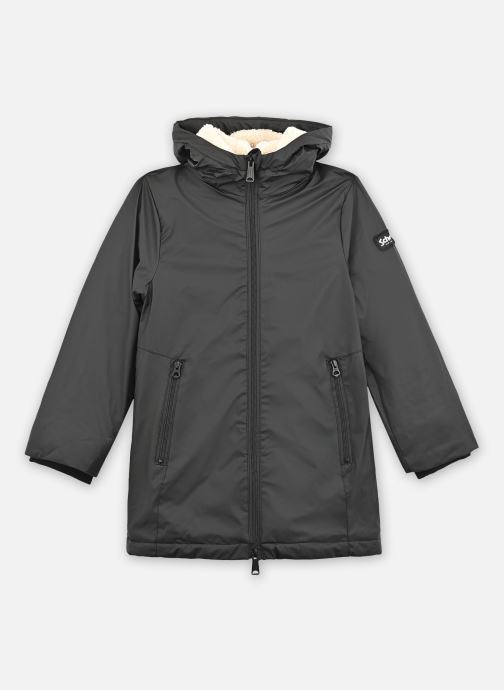 Schott Dufflecoat Parka Capuche Double Sherpa Kid Schott J schwarz