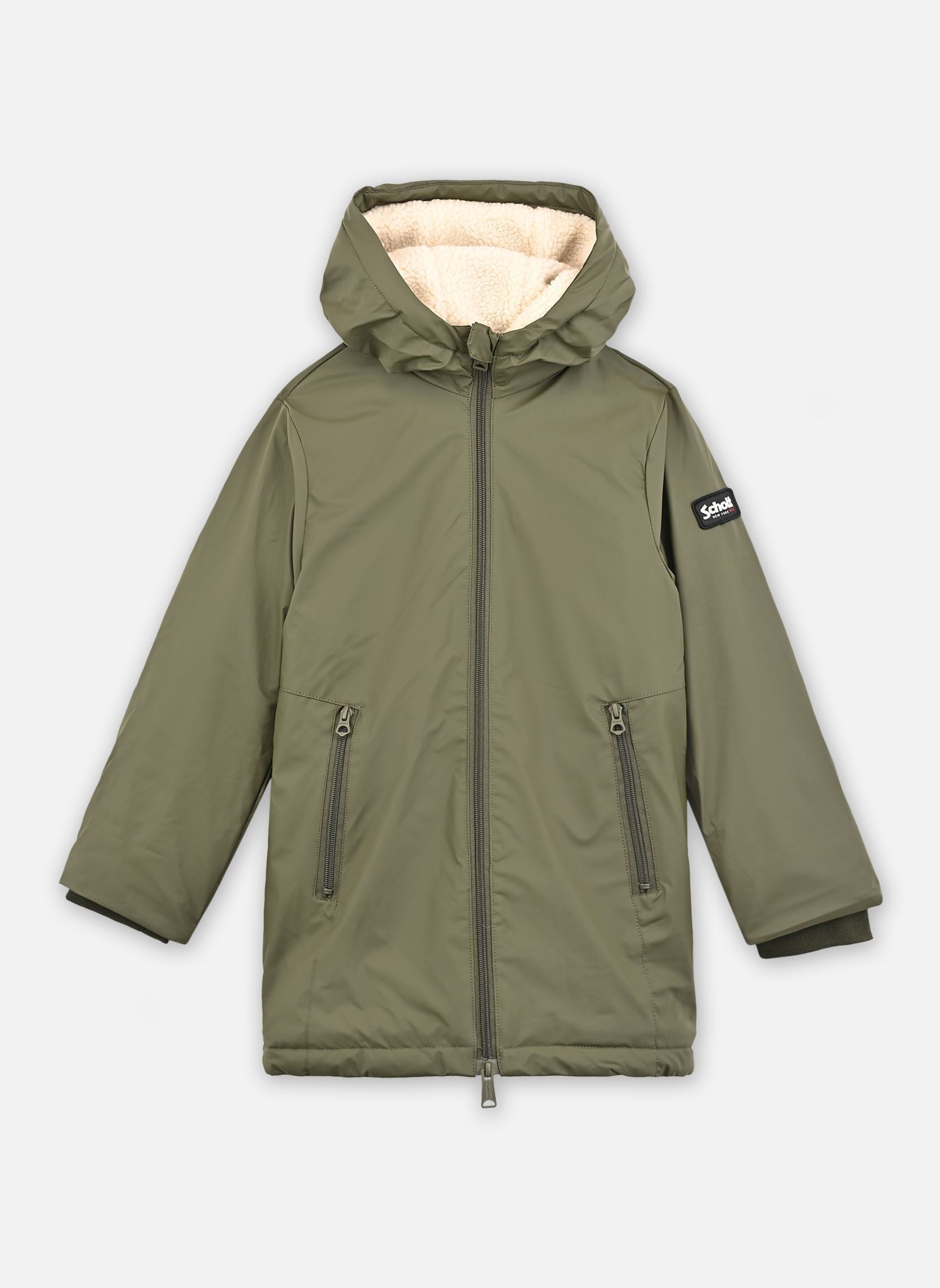 Vêtements Schott Parka Capuche Double Sherpa Kid Schott JACKSONB pour Accessoires