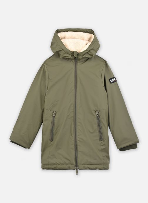 Schott Dufflecoat Parka Capuche Double Sherpa Kid Schott J grün