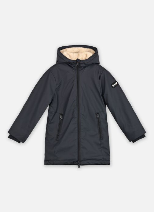 Schott Dufflecoat Parka Capuche Double Sherpa Kid Schott J blau