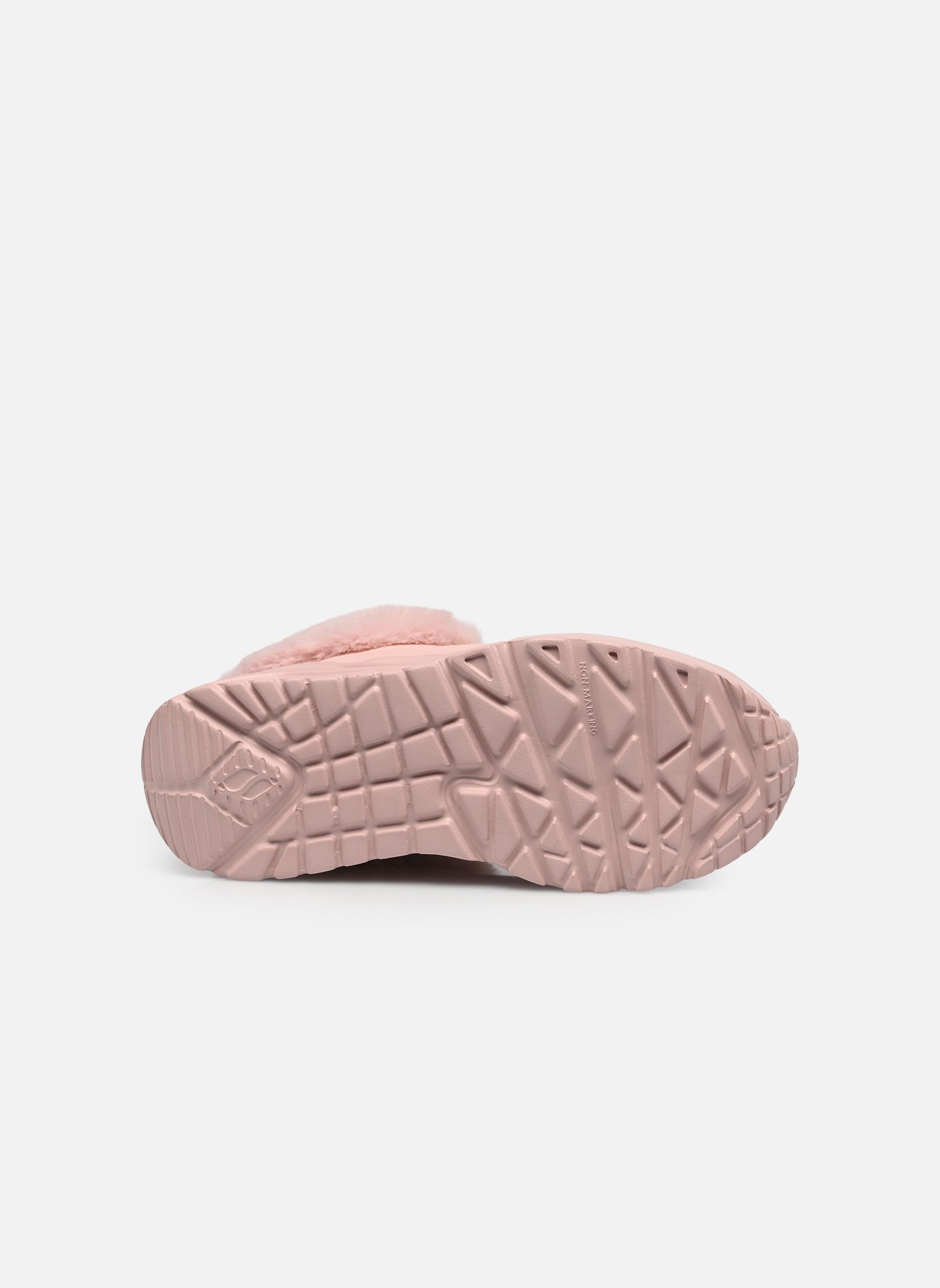 Hoge sneakers Uno Lite - Cozy Leopard meisjes roze Skechers Hoge sneakers Uno Lite - Cozy Leopard meisjes roze BLSH
