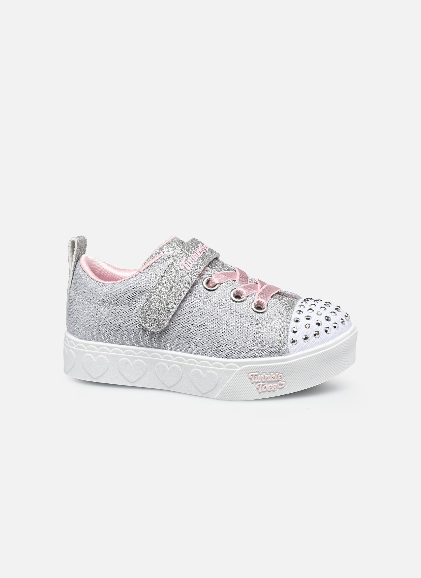 Baskets Heart Steps - Simmer Sweetie fille gris Skechers Baskets Heart Steps - Simmer Sweetie fille gris GYPK